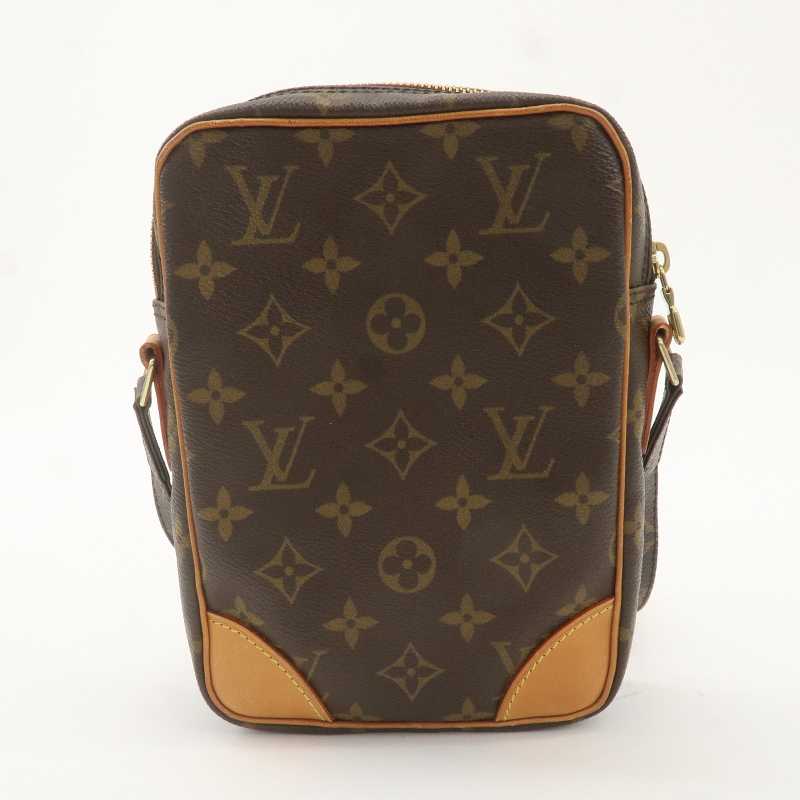 Louis Vuitton Monogram Danube Shoulder Bag Brown M45266