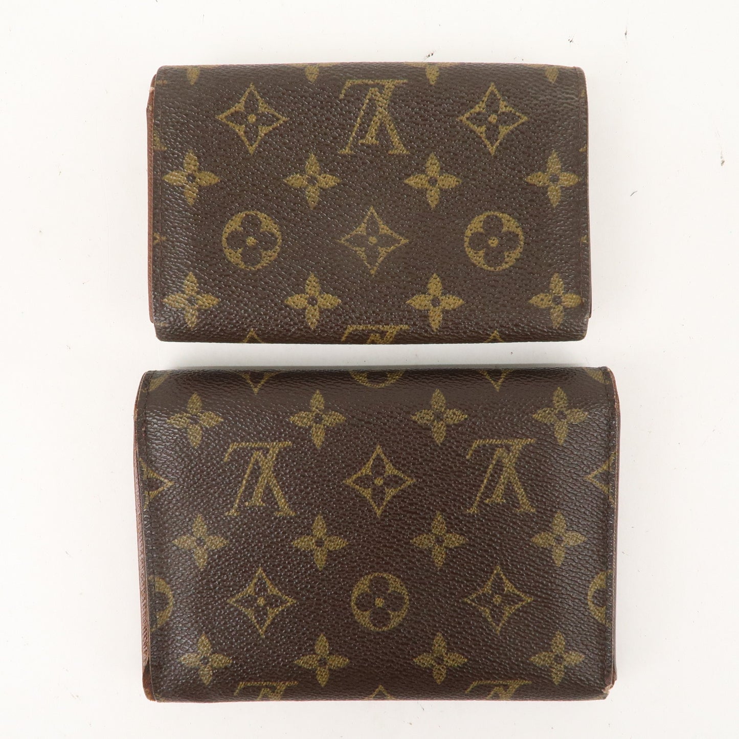 Louis-Vuitton-Set-of-2-Monogram-Wallet-Brown-M61730-M61202 – dct 