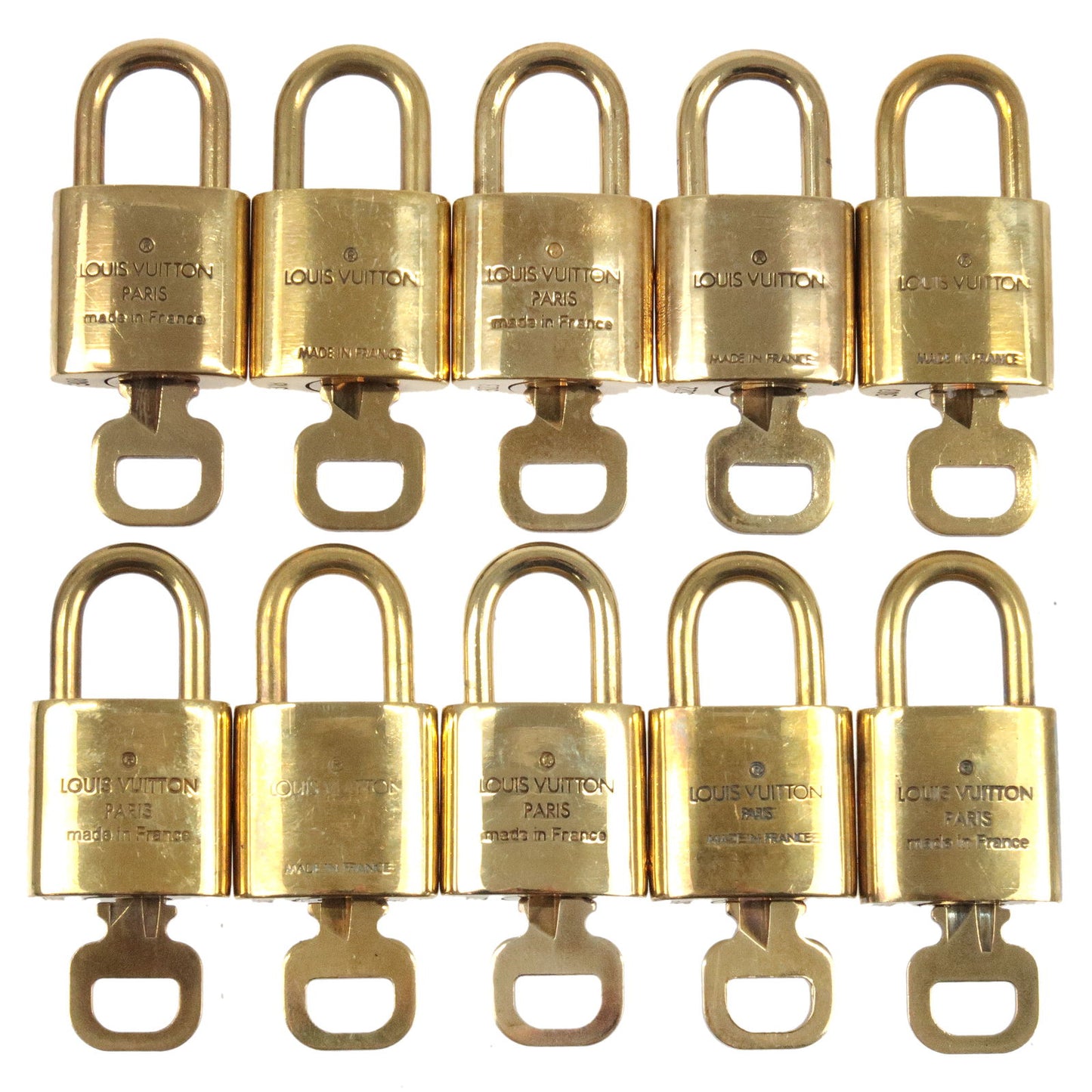 Louis Vuitton, Bags, Louis Vuitton Lock 323 Without Key Includes Gold  Chain