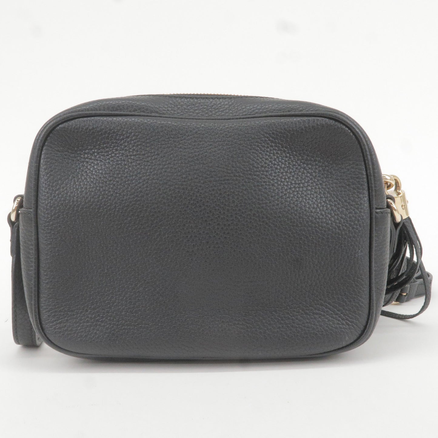 GUCCI SOHO Leather Small Disco Bag Shoulder Bag Black 308364
