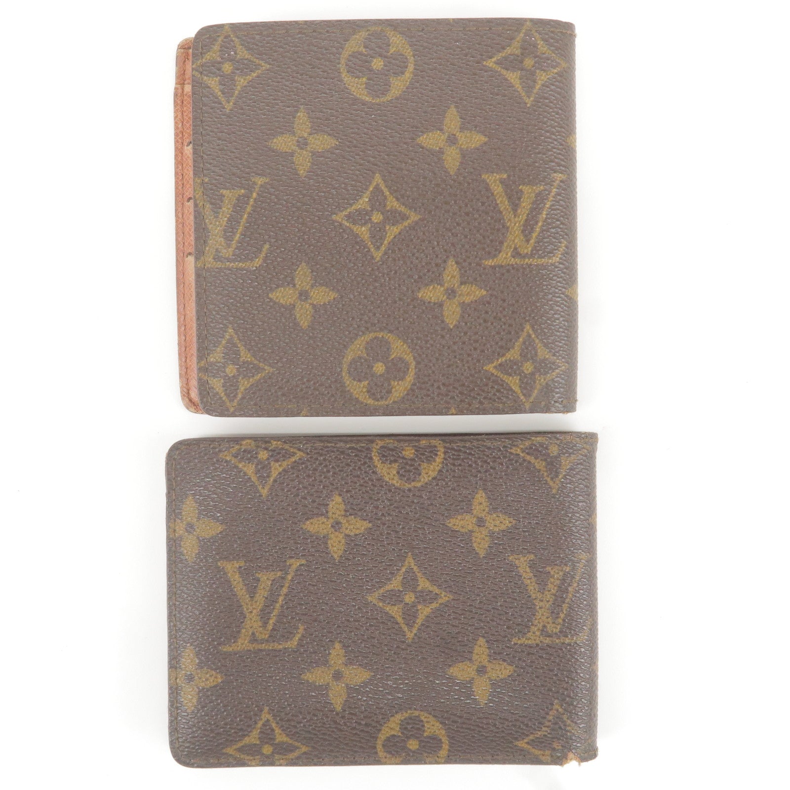 Louis-Vuitton-Monogram-Set-of-2-Wallet-M61675-M60895 – dct