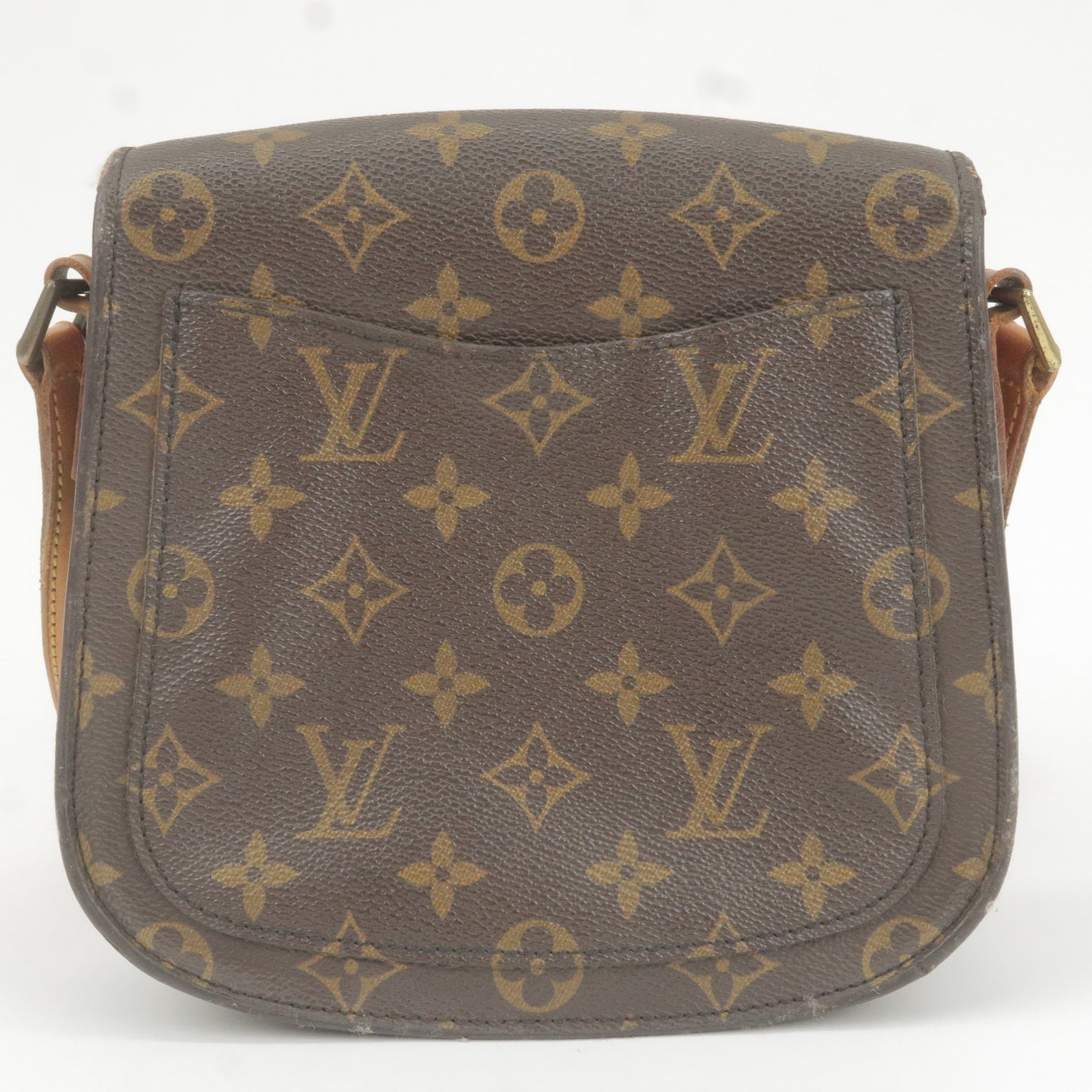 LOUIS VUITTON Monogram Saint Cloud MM Shoulder Bag Vintage M51243