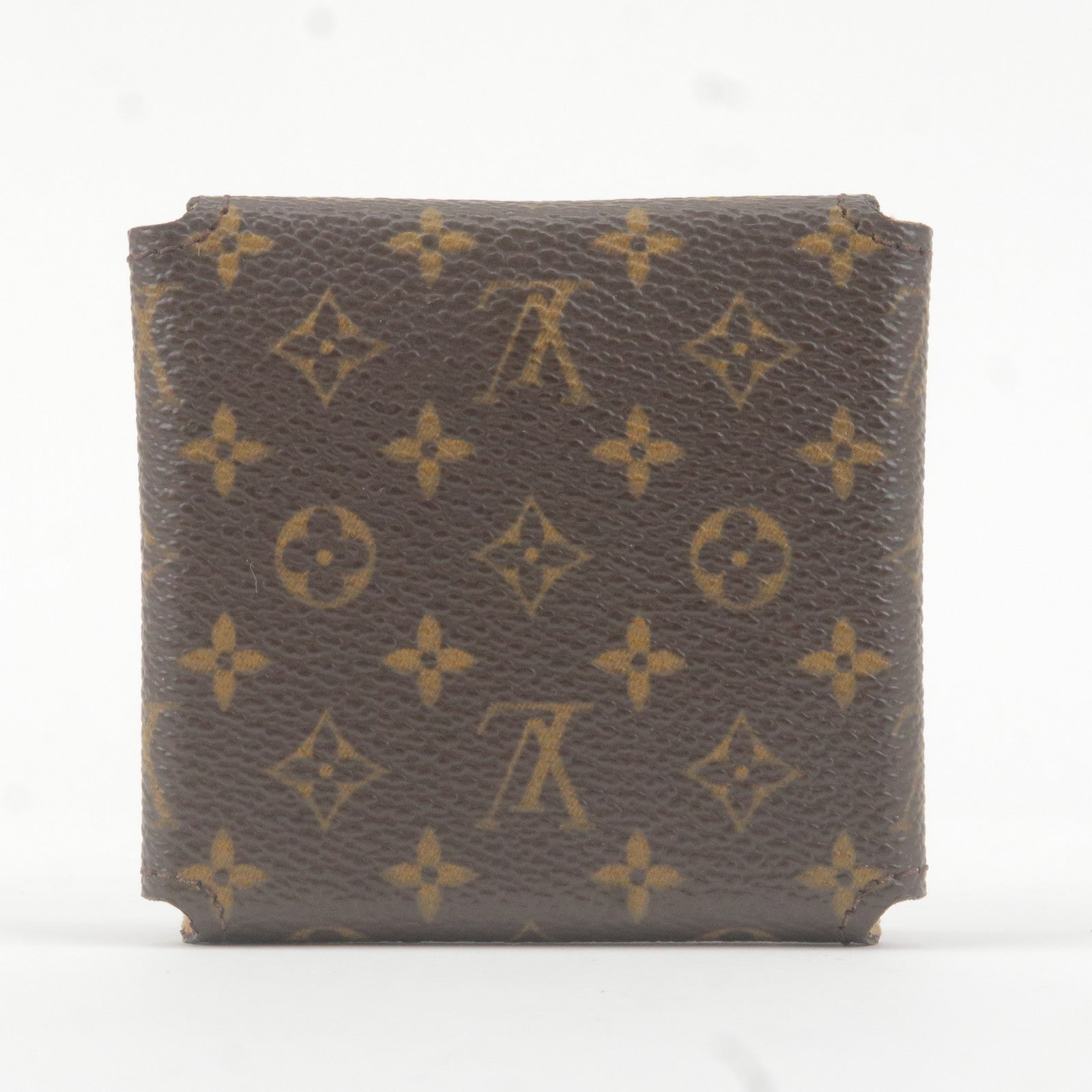 Louis Vuitton Jewelry Case Brown Canvas Wallet (Pre-Owned)