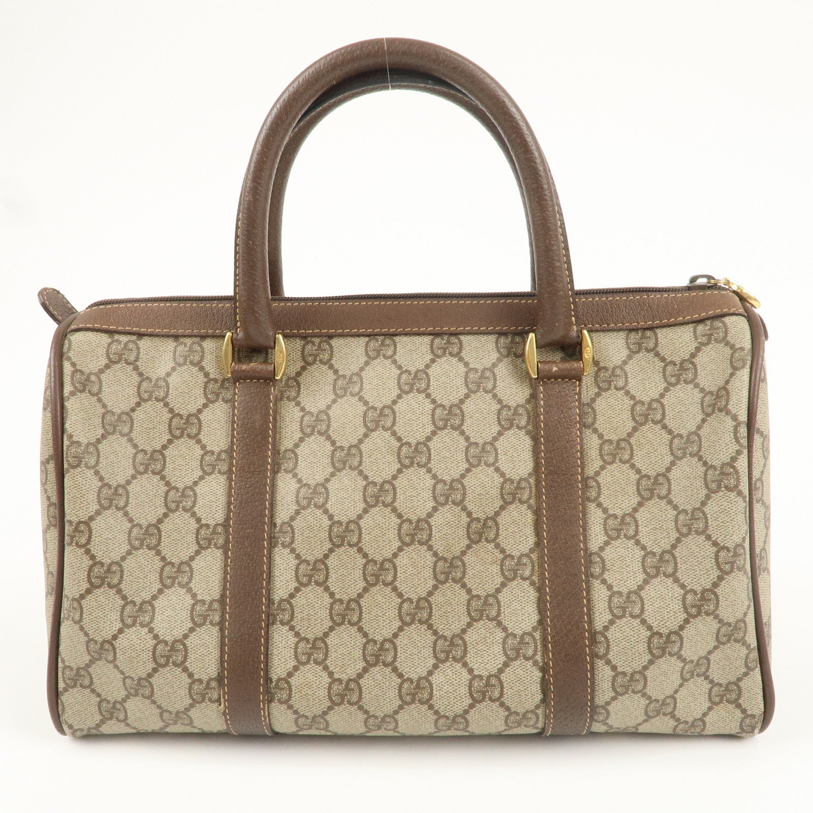 GUCCI-Old-Gucci-Sherry-GG-Plus-Leather-Boston-Bag-39.02.007