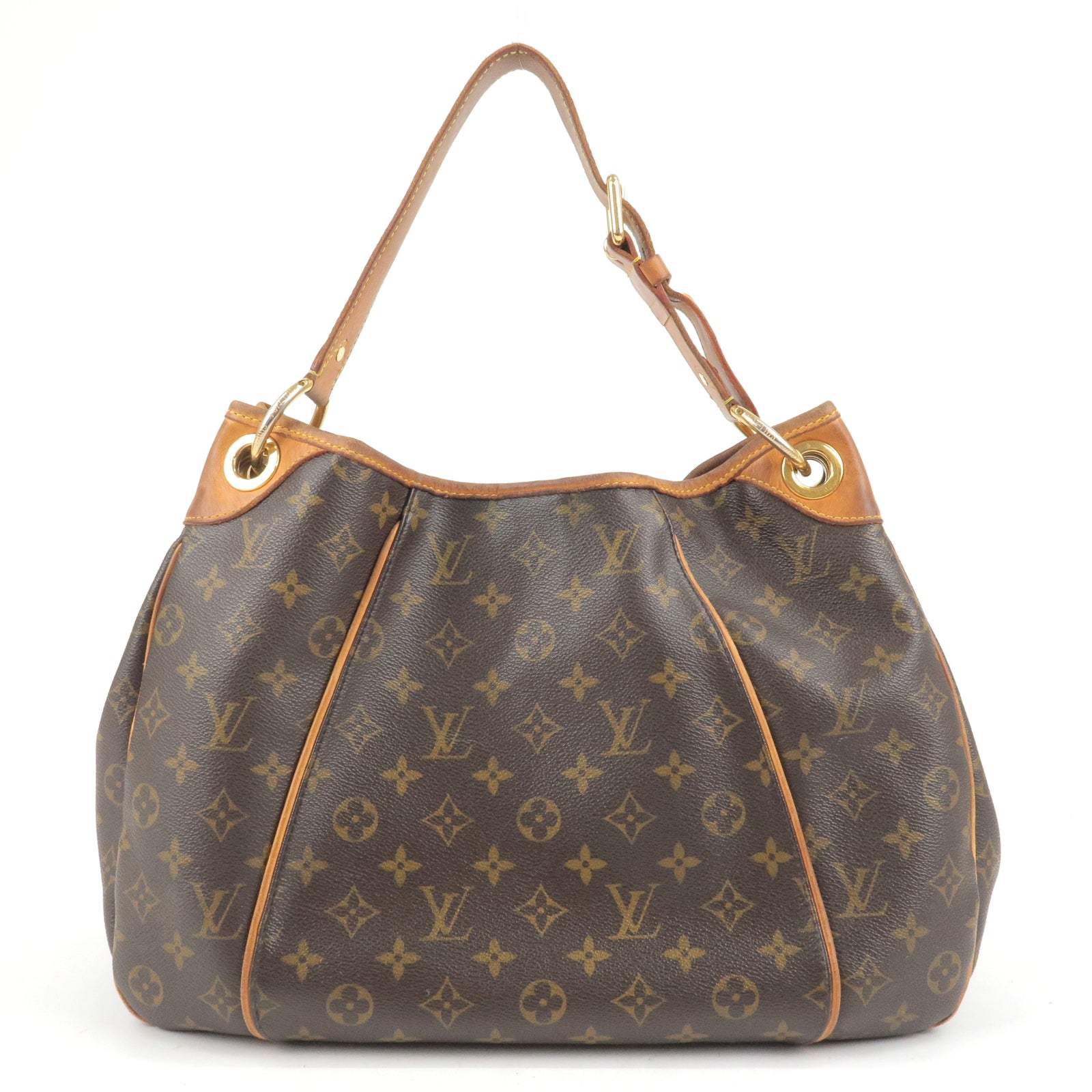 used Pre-owned Louis Vuitton Galliera PM Women's Shoulder Bag M56382 Monogram Brown (Fair), Adult Unisex, Size: (HxWxD): 30cm x 34cm x 12cm / 11.81