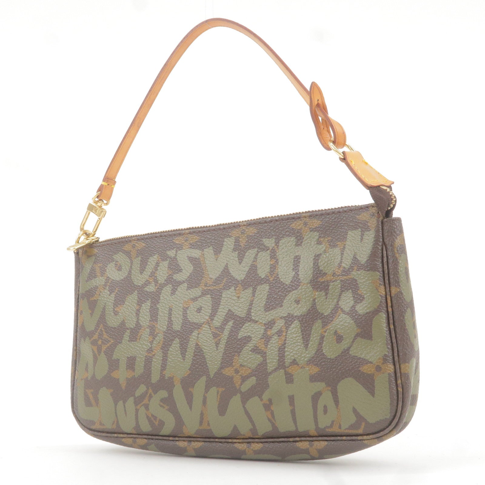 Accessoires Monogram Louis Vuitton 2008 pre owned Odeon PM crossbody bag Brown ep vintage luxury Store M92191 dct Louis Graffiti Vuitton Pochette