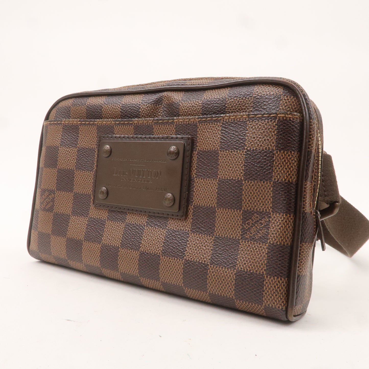 Louis Vuitton Damier Ebene Bum Bag Brooklyn Waist Bag N41101