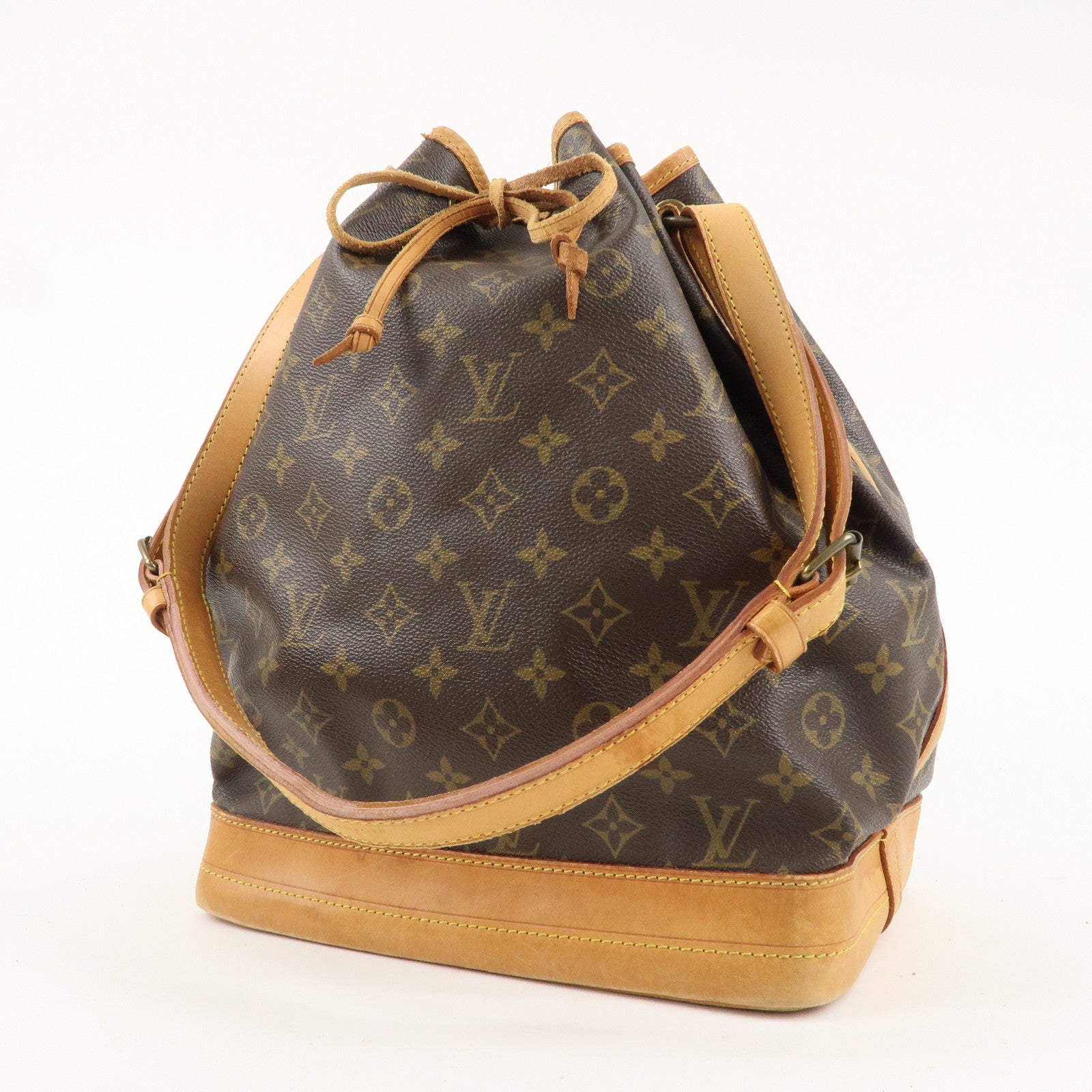 Louis Vuitton Monogram Noe Shoulder Bag Brown M42224