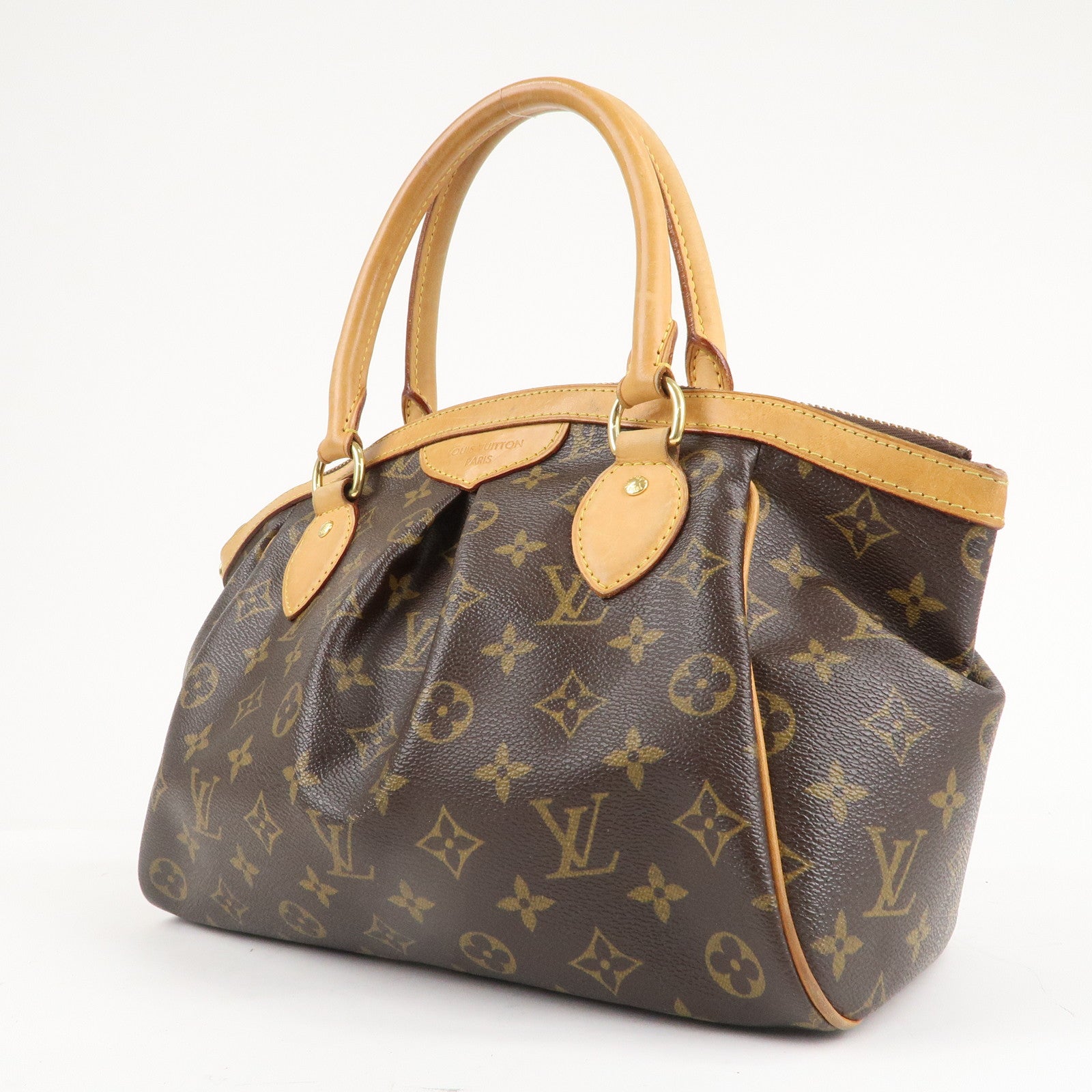 Louis Vuitton Monogram Tivoli PM - Brown Handle Bags, Handbags