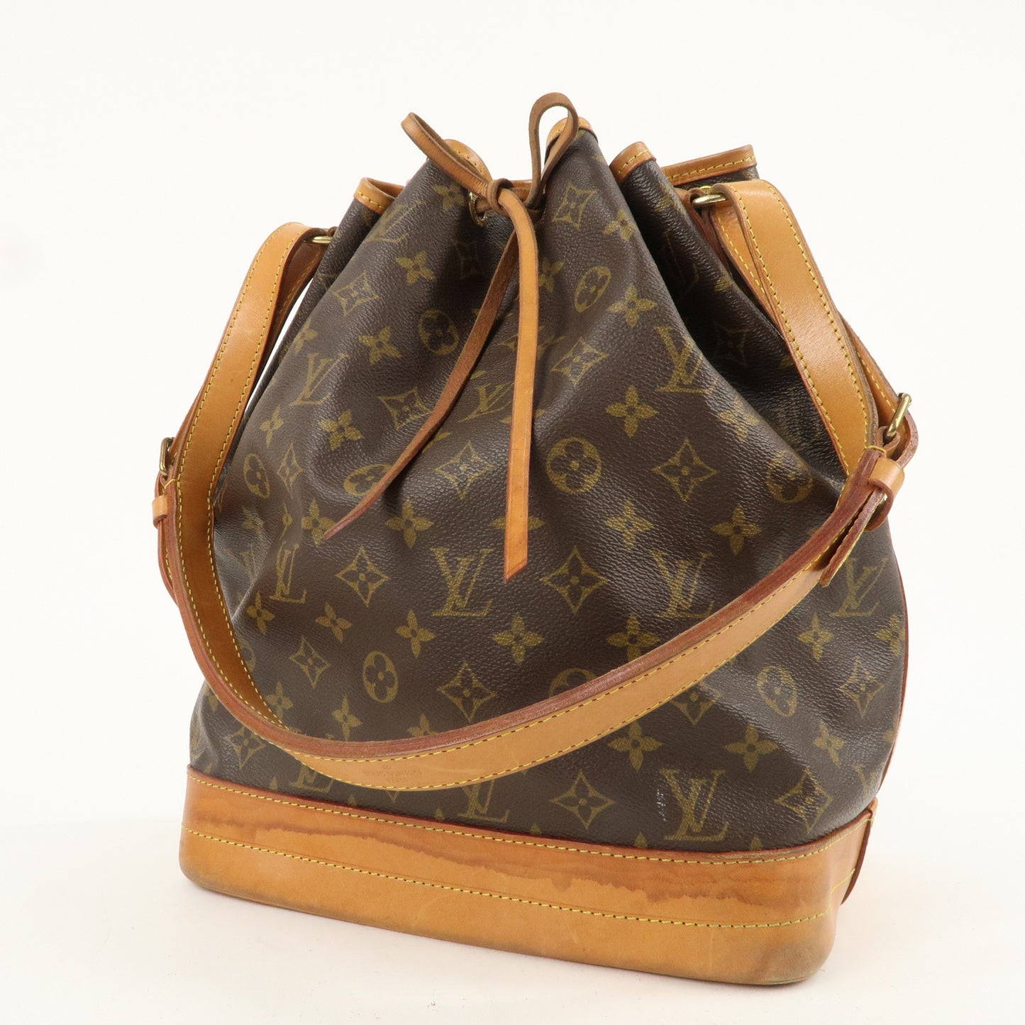 Louis Vuitton Monogram Noe Shoulder Bag Brown M42224