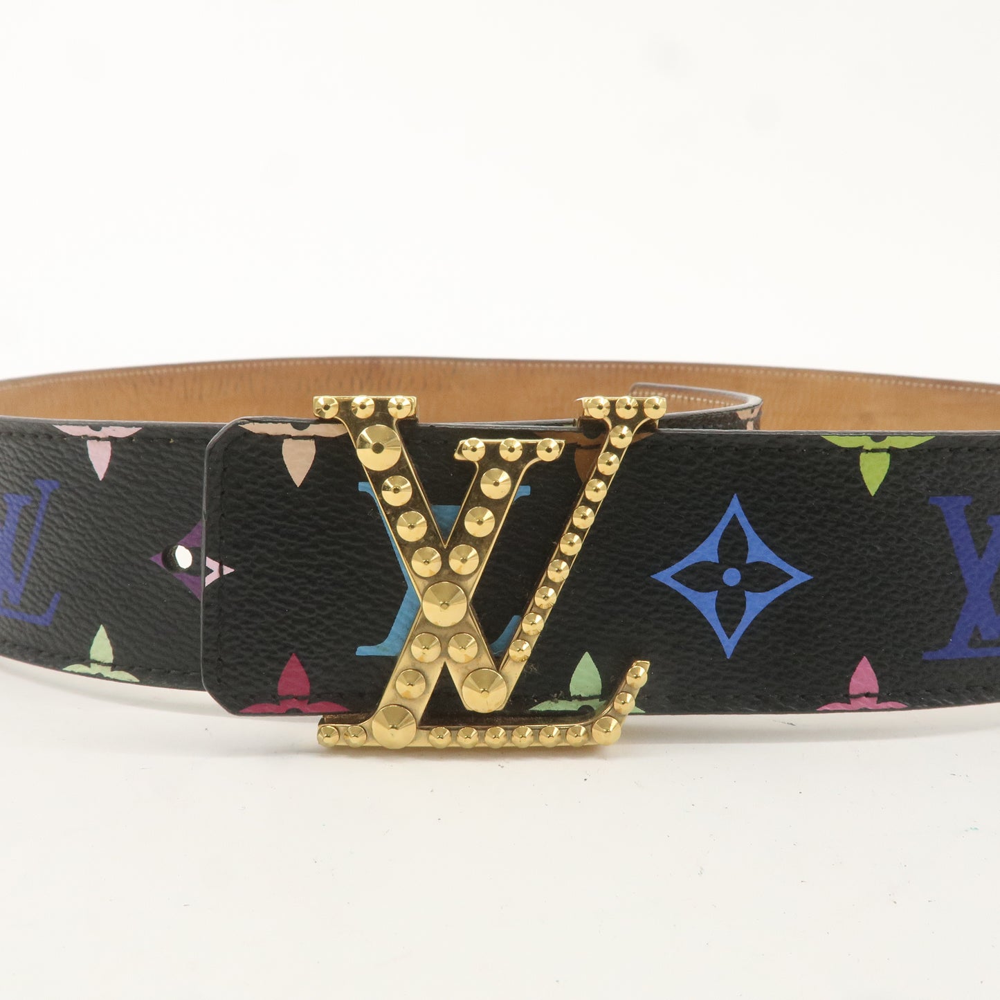 Louis Vuitton Monogram Multi Color Saint Tulle Belt 90/36 M6908