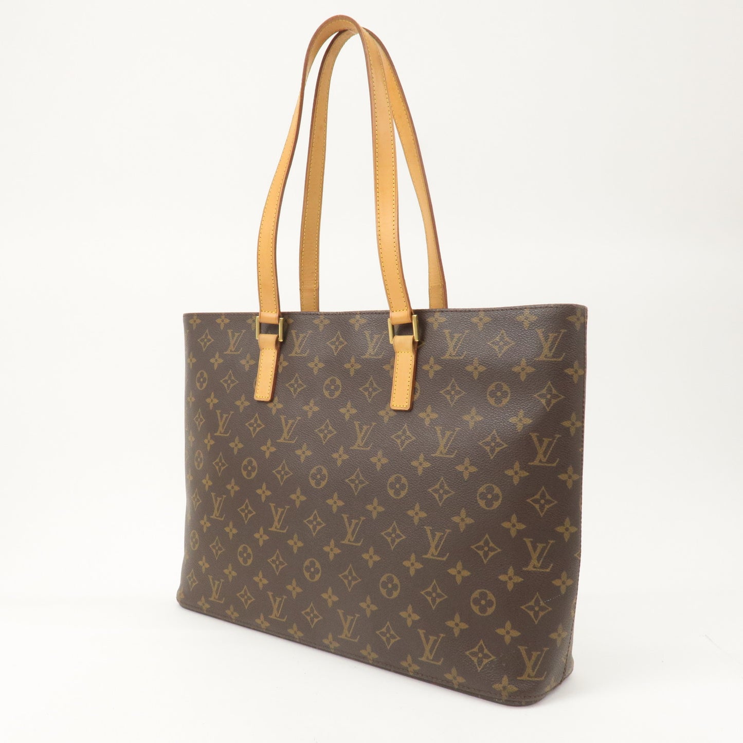 Louis Vuitton Monogram Luco Tote Bag Hand Bag Brown M51155