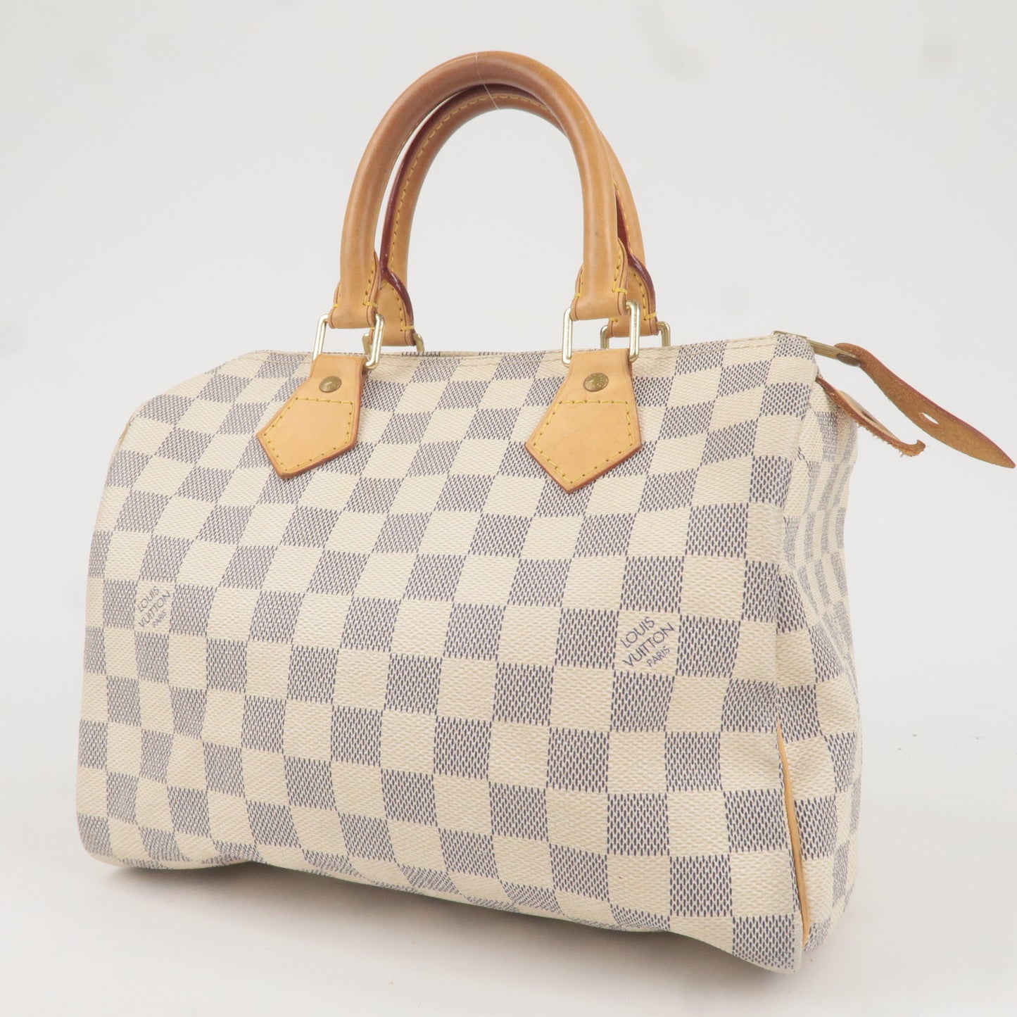 Billets - Vuitton - Pince - Clip - Louis - M65041 – Louis Vuitton Damier  Azur Speedy 25 Boston Bag Hand Bag N41534 - Elysees - Louis Vuitton Jeune  Fille GM Monogram Canvas - Champs - Money