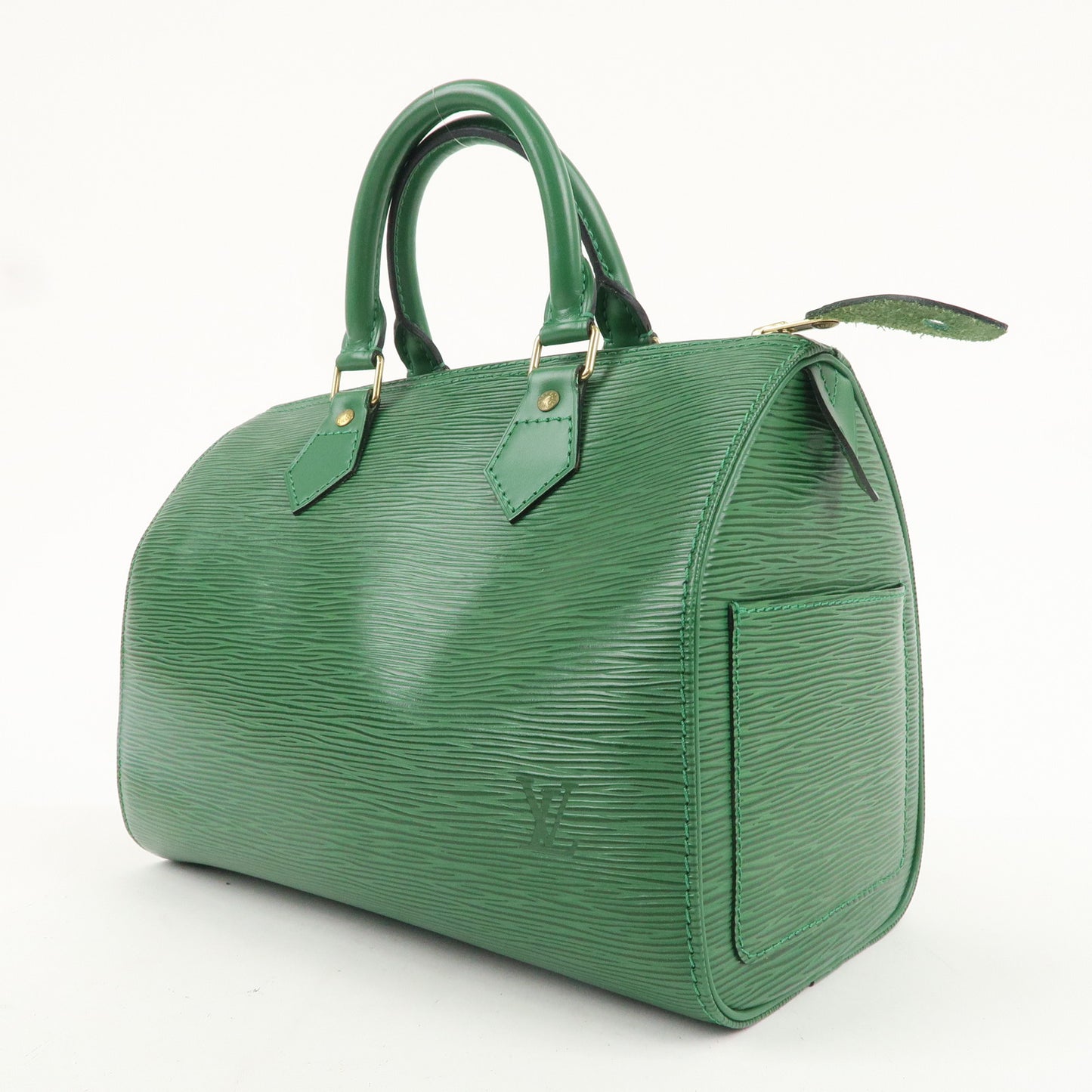 Louis Vuitton Epi Speedy 25 Hand Boston Bag Borneo Green M43014