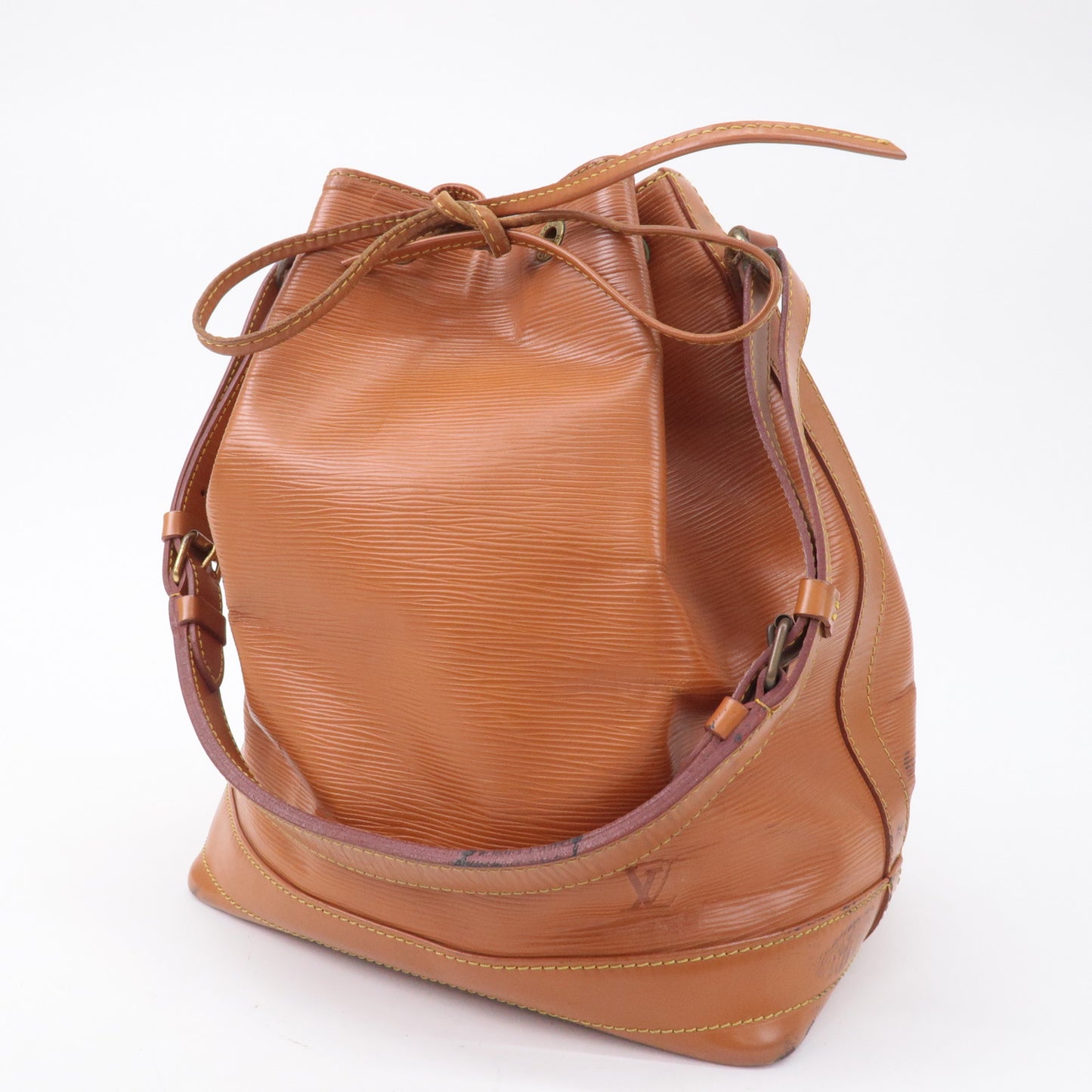 louis vuitton m44008 noe shoulder bag (vi1911) zipangu gold epi leather,  with dust cover