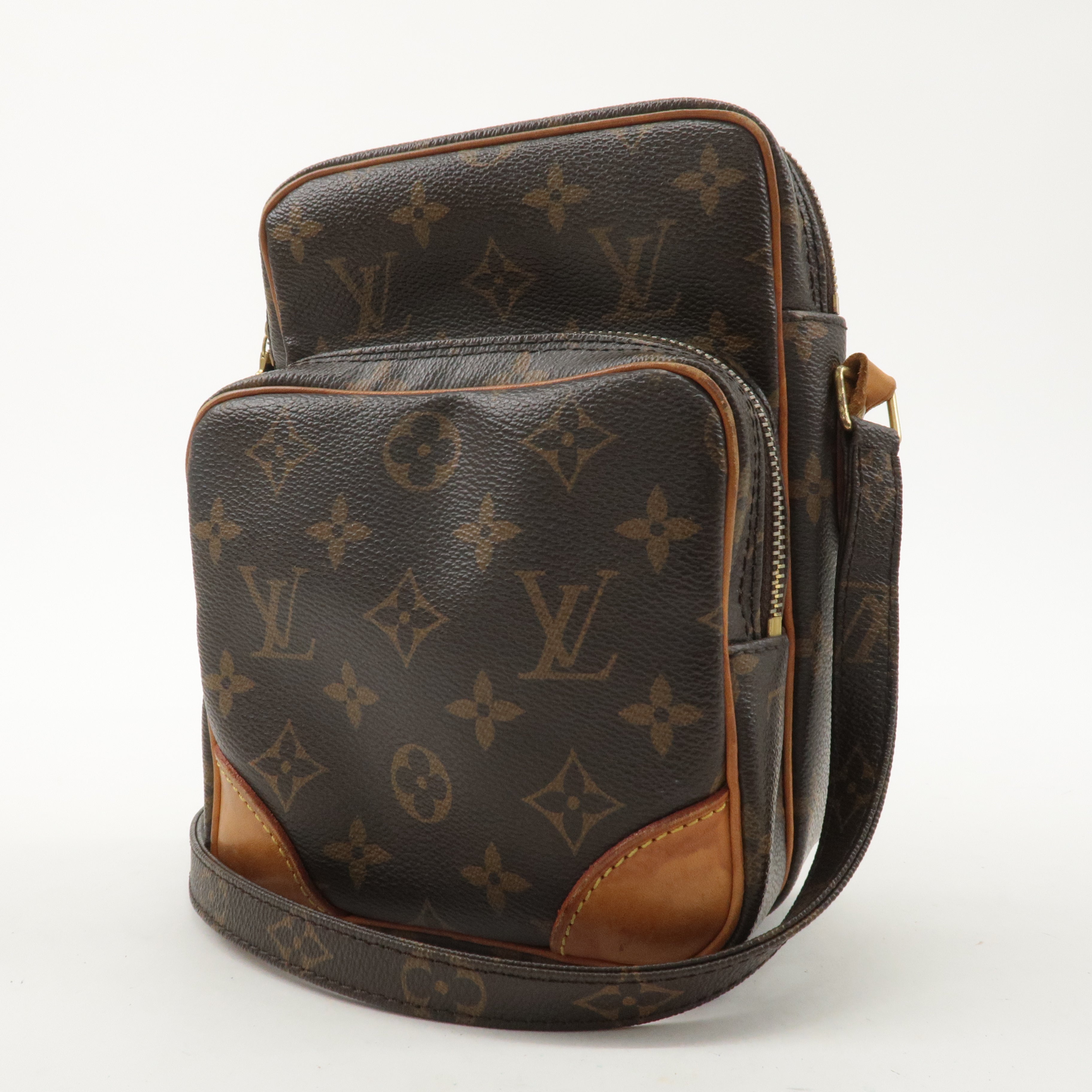 Louis Vuitton Monogram Amazone Shoulder Bag Brown M45236