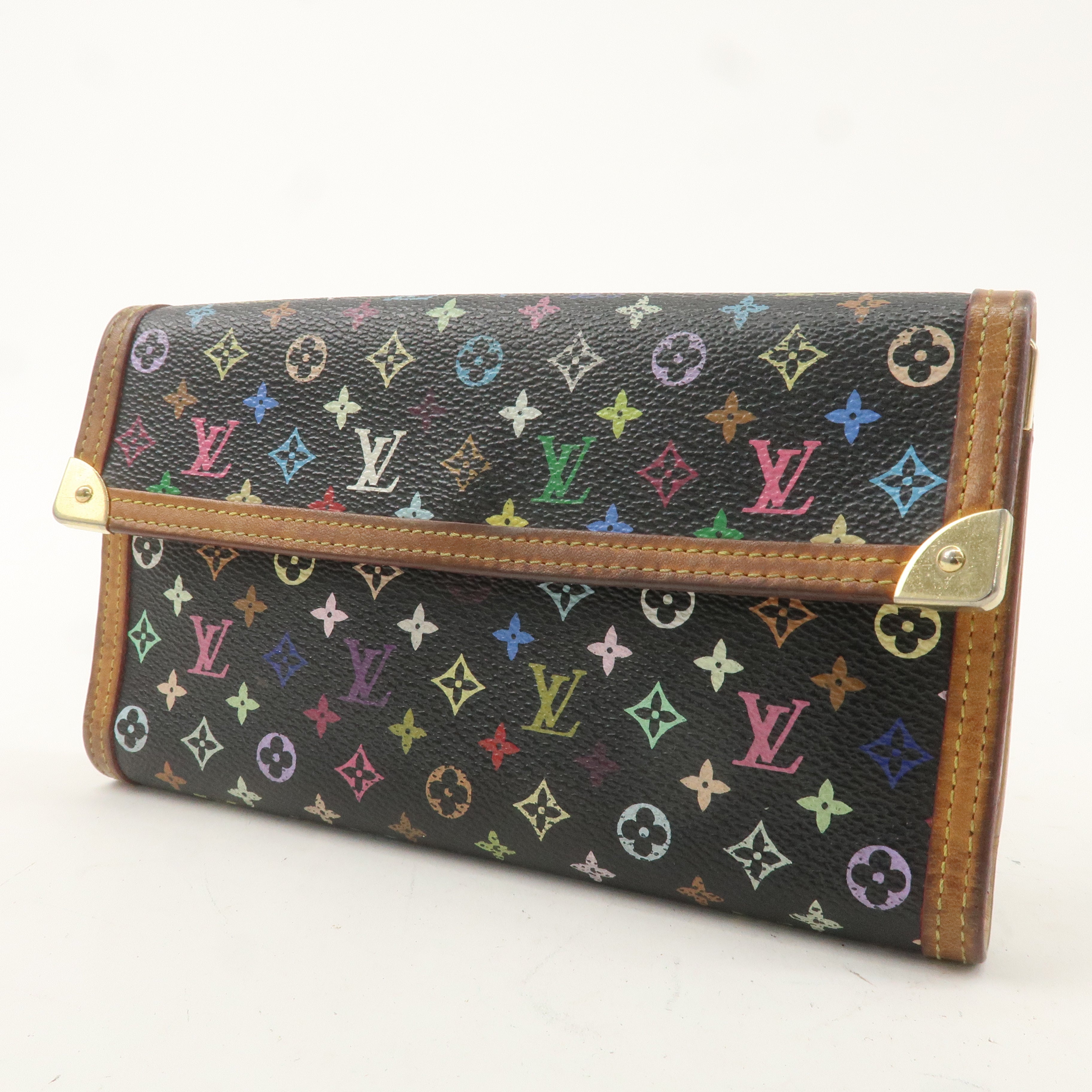 Louis Vuitton Multicolor Porto Trezor International Wallet M92658