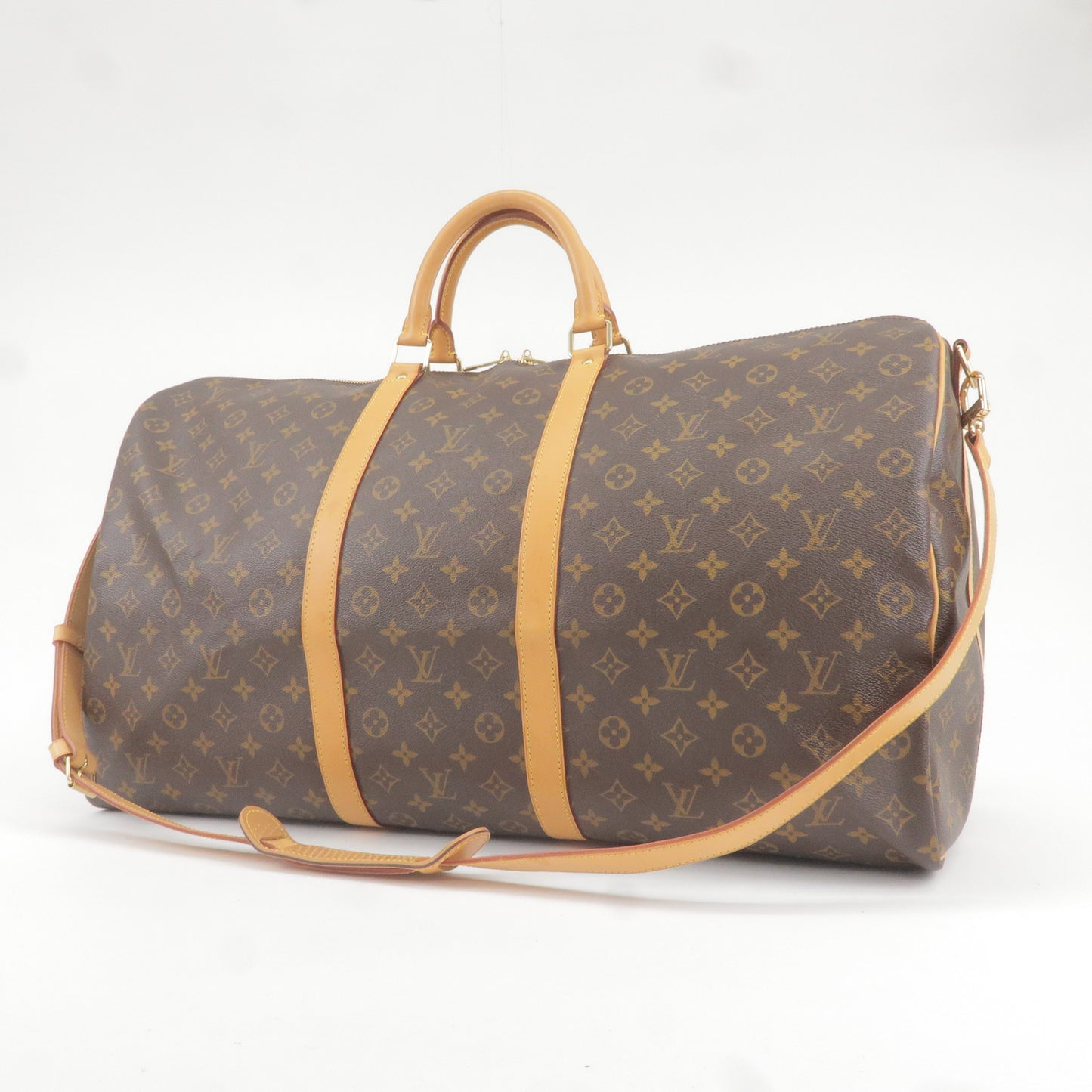 Louis Vuitton Monogram Keep All Bandouliere 60 Bag M41412