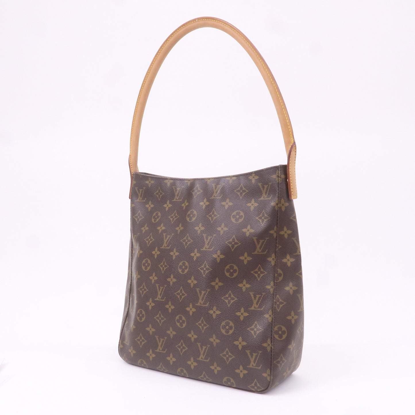 Louis Vuitton Monogram Looping GM Shoulder Bag Brown M51145