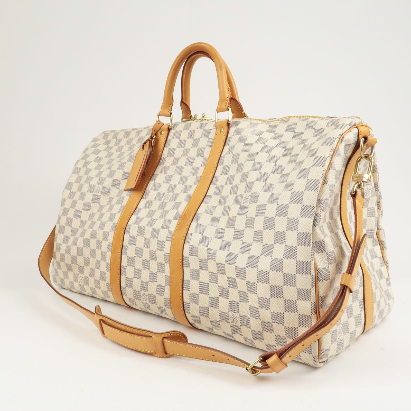 Louis-Vuitton-Damier-Azur-Keep-All-Bandouliere-55-N41429 – dct-ep_vintage  luxury Store