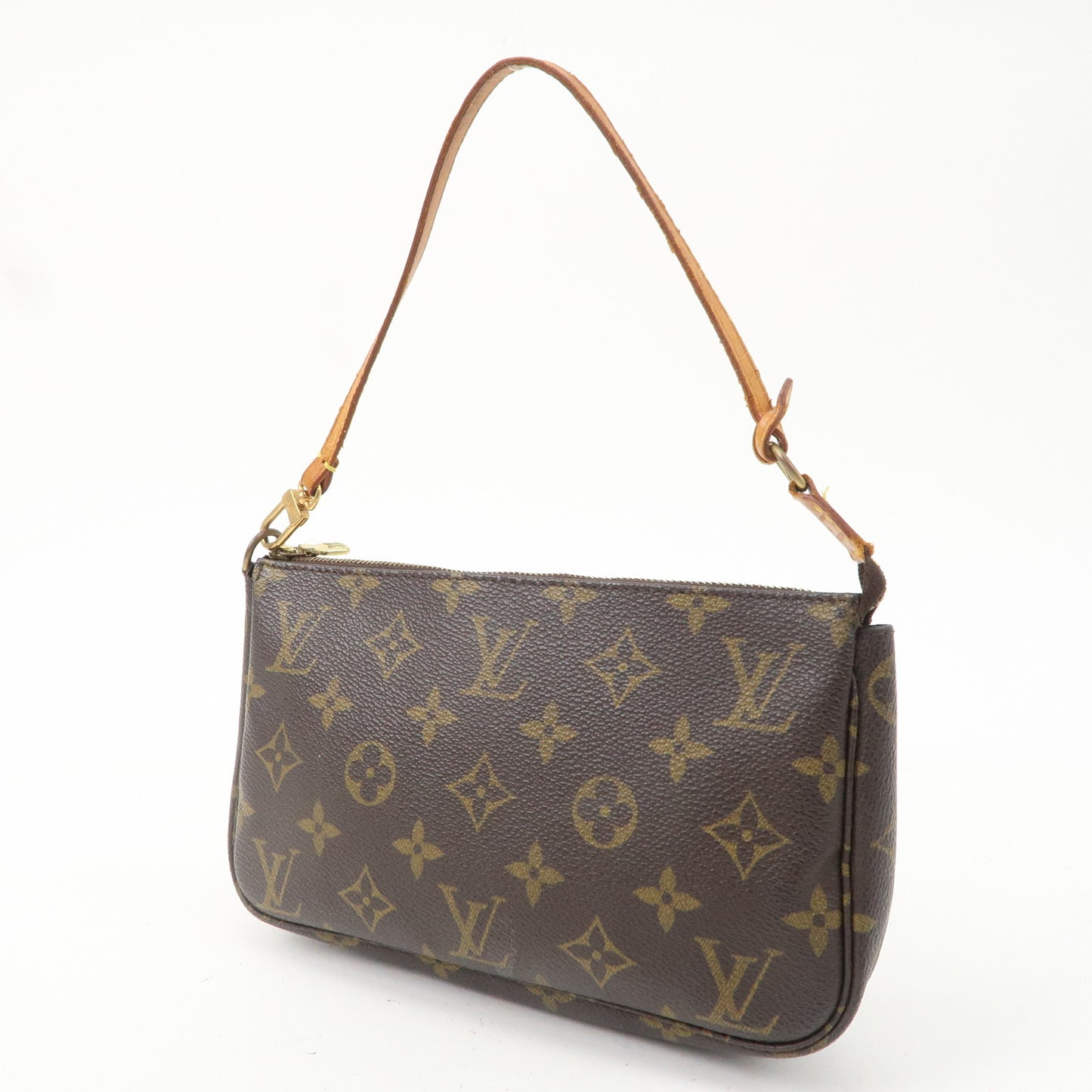 Louis Vuitton Monogram Pochette Accessoires Hand Bag M51980