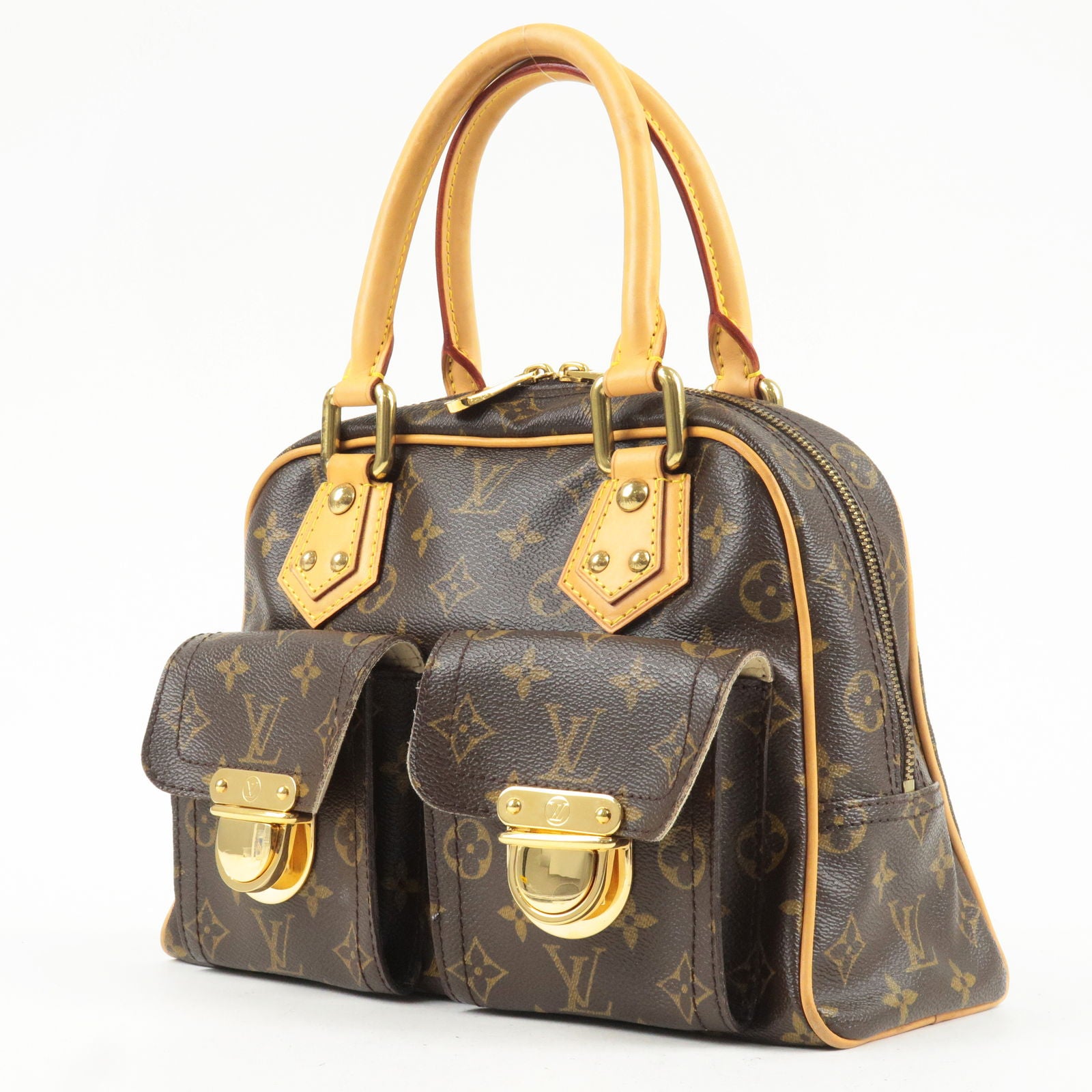 Louis Vuitton Manhattan PM Handbag M40026 Monogram – Timeless Vintage  Company
