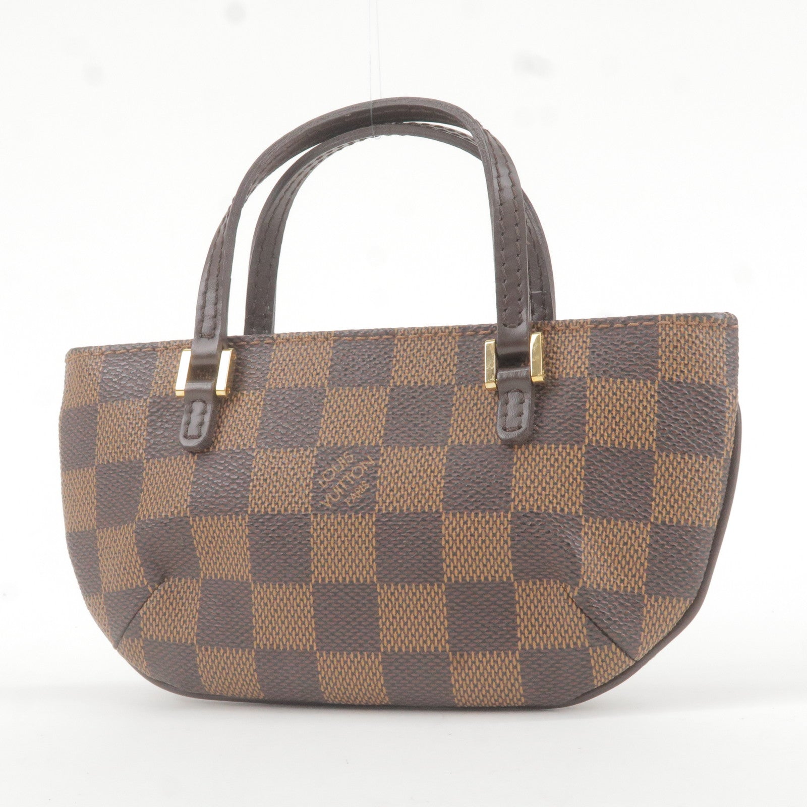 Louis Vuitton Shoulder Tote Handbag Damier Azur Canvas Authentic Pre-Owned