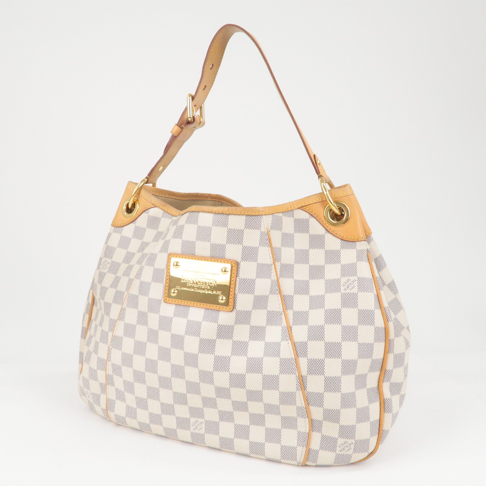 Louis Vuitton Galliera PM Damier Azur Shoulder Bag