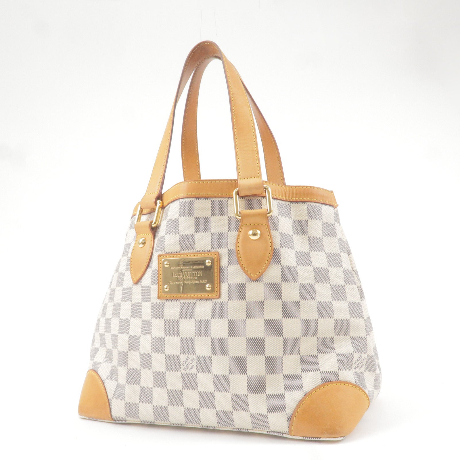 Pre-Owned Louis Vuitton Hampstead Damier Azur PM 