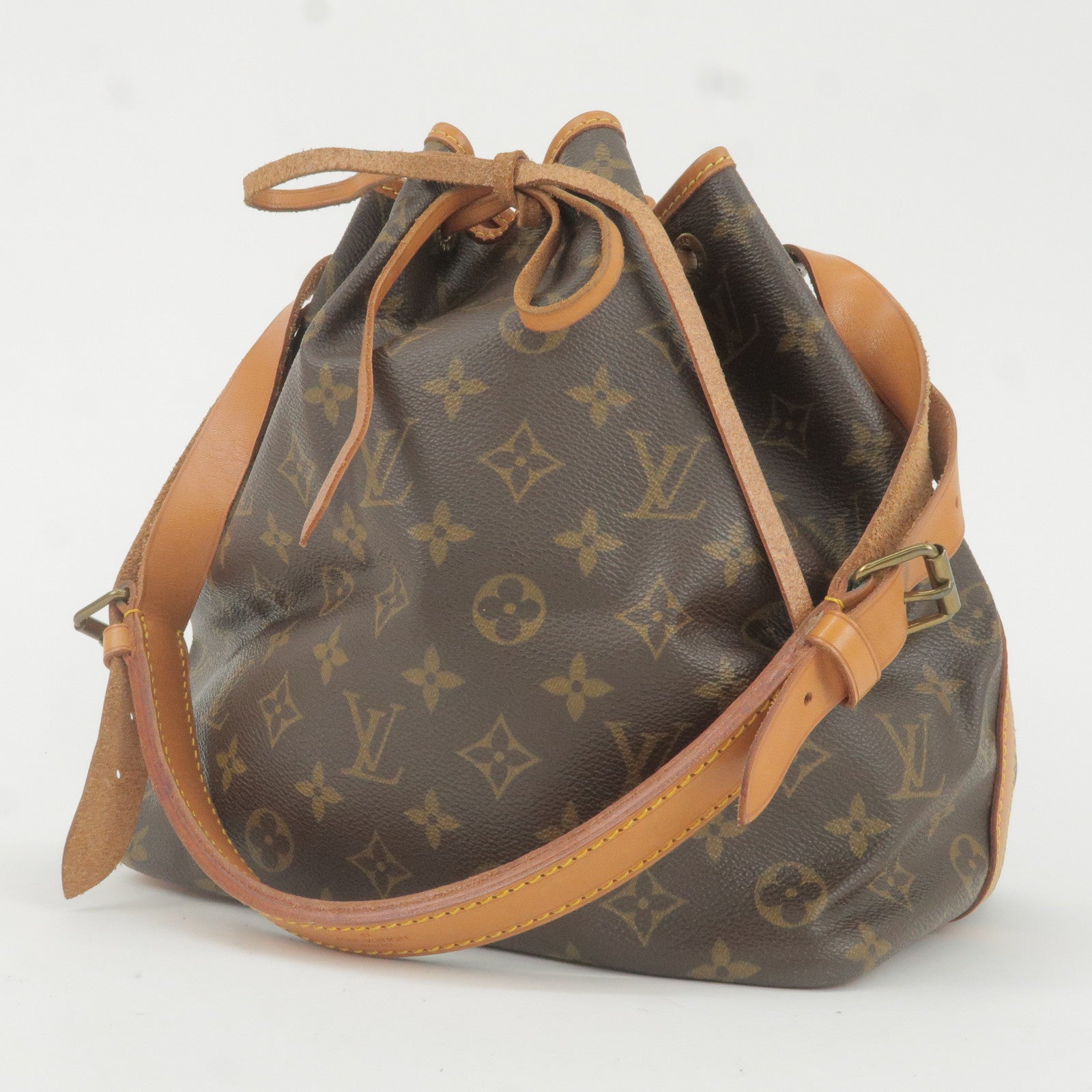 Pre-Owned Louis Vuitton LOUIS VUITTON Regia Damier Shoulder Bag Brown  Ladies (Good) 