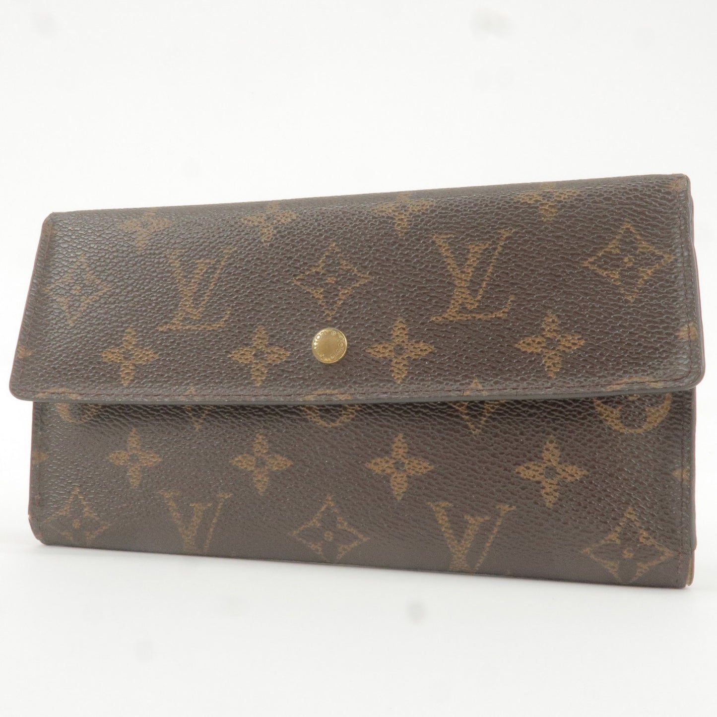 Louis Vuitton Monogram Porte Tresor International Wallet M61215