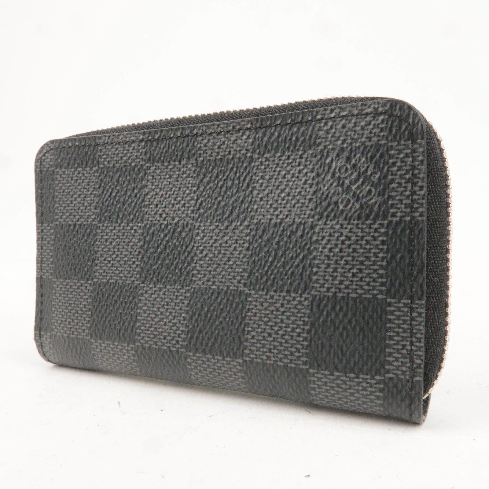 Louis Vuitton Damier Graphite N63076 Zippy Coin Purse Wallet JPN