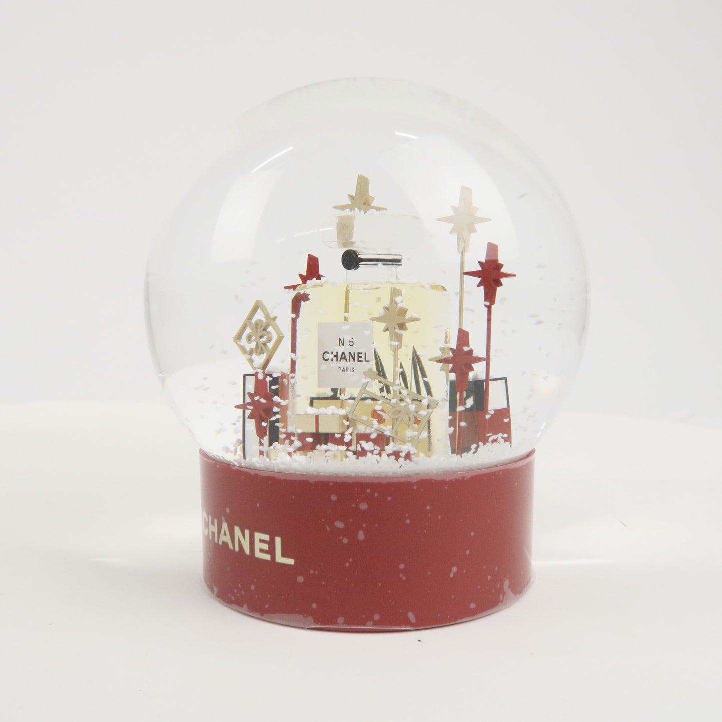 Chanel Glass Lion Snow Globe Chanel