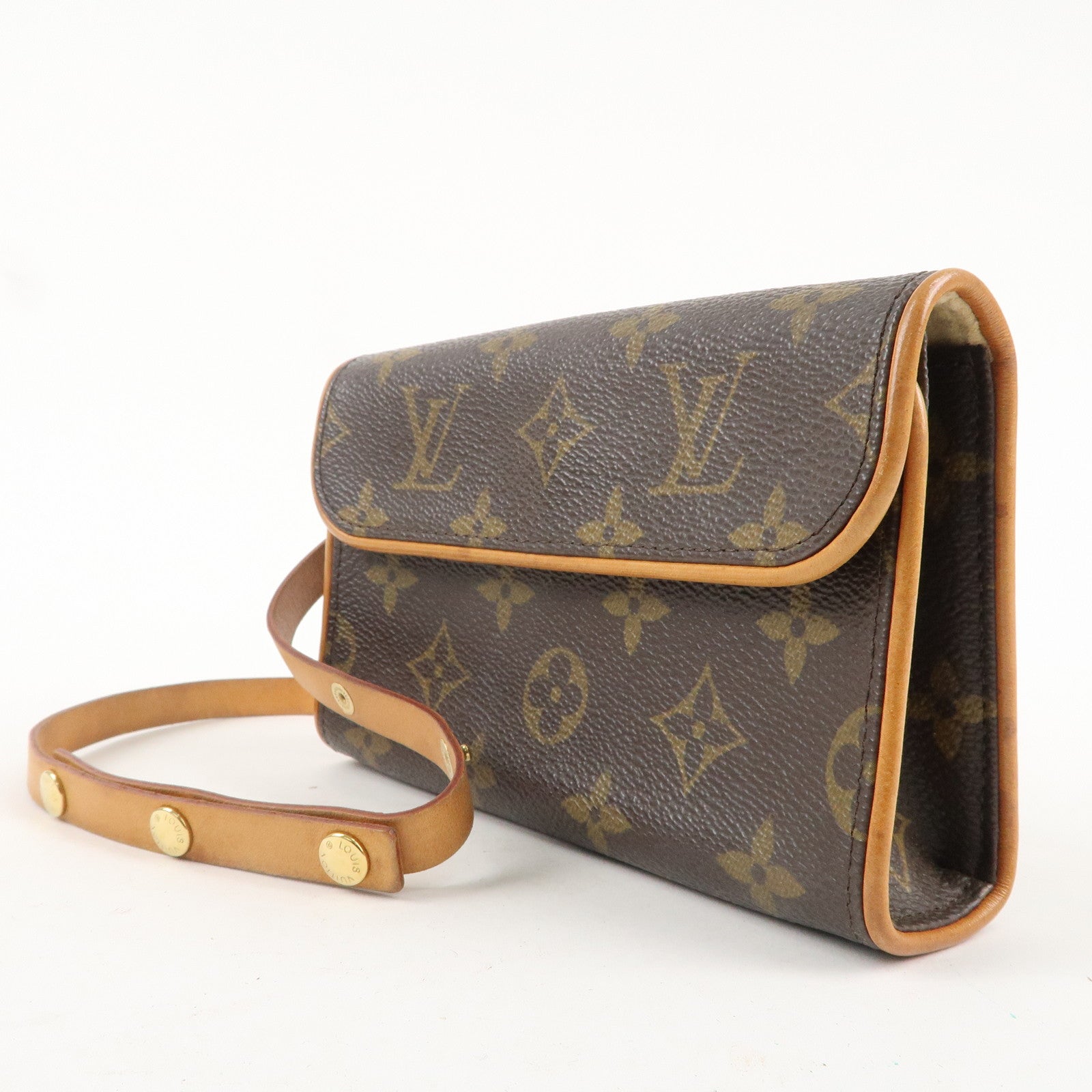 Louis Vuitton Monogram Pochette Florentine Waist Bag SizeXS M51855