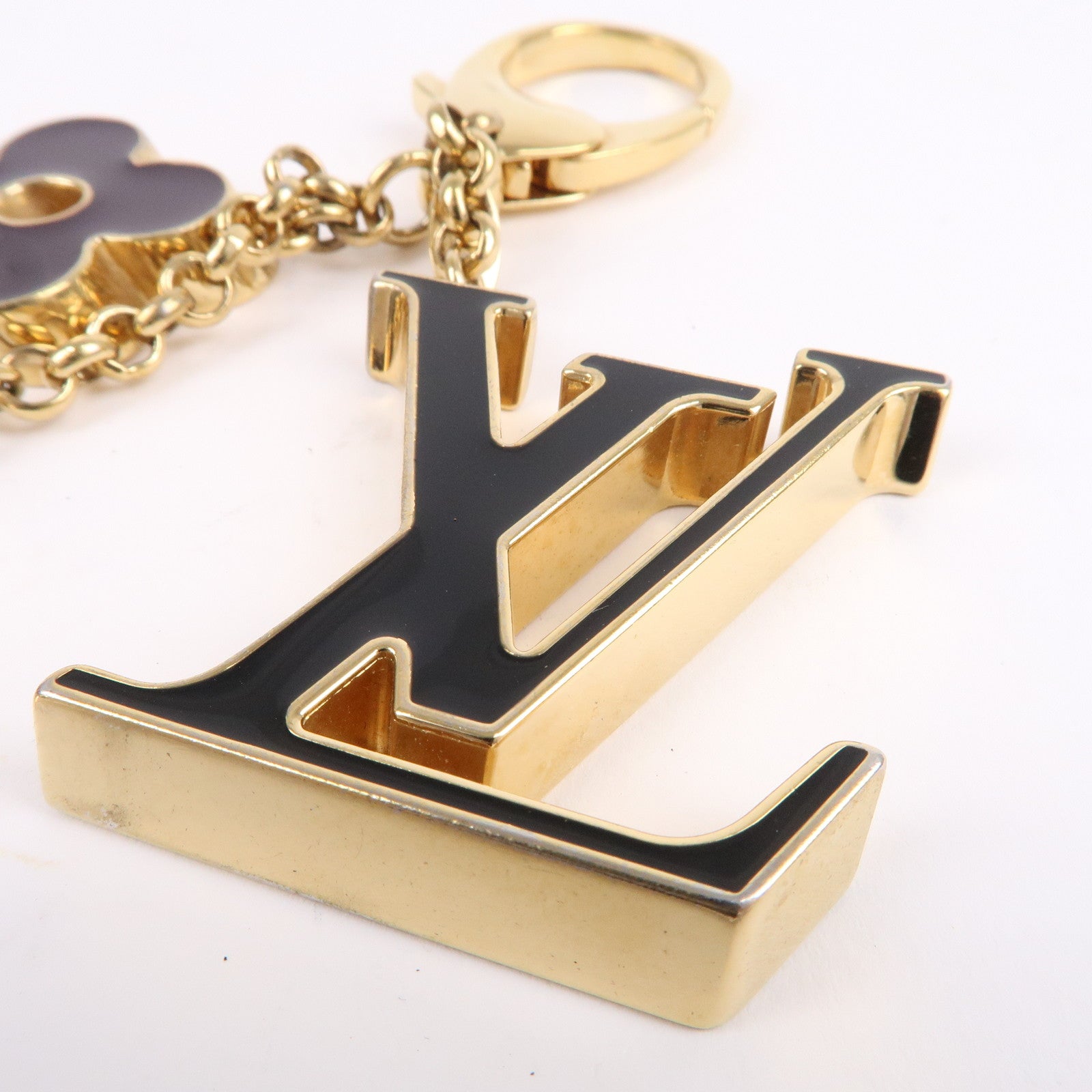 Louis Vuitton Bag Charm Fluer de Monogram Gold Metal M67119 - Fi