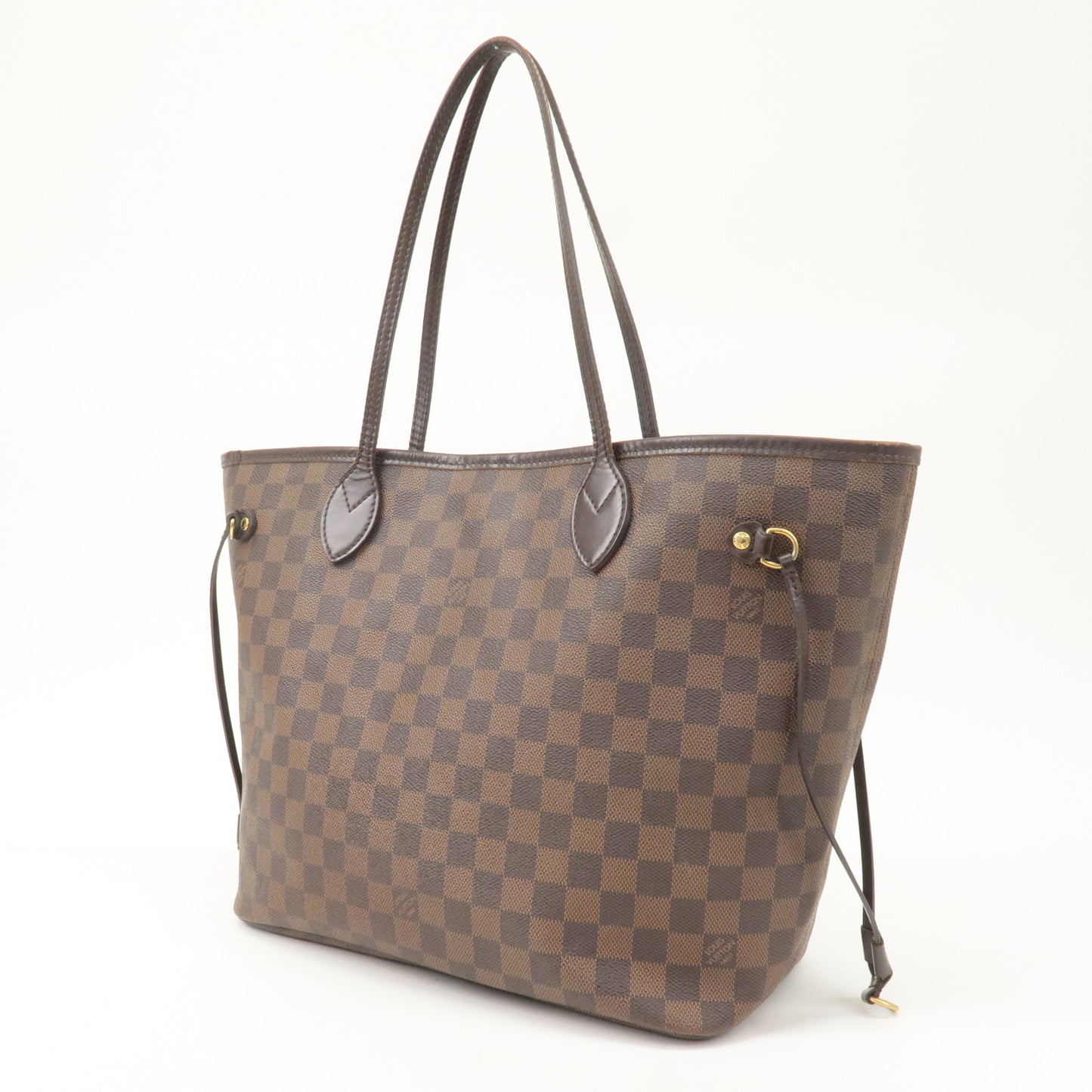 Louis Vuitton Damier Ebene Neverfull MM Tote Bag N51105