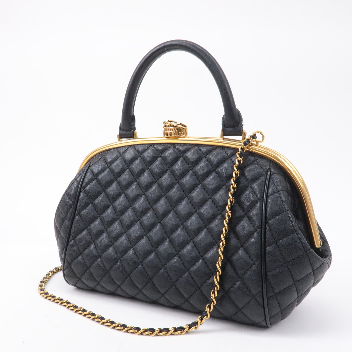 CHANEL-Matelasse-Lamb-Skin-2WAY-Chain-Shoulder-Bag-Black – dct-ep_vintage luxury  Store