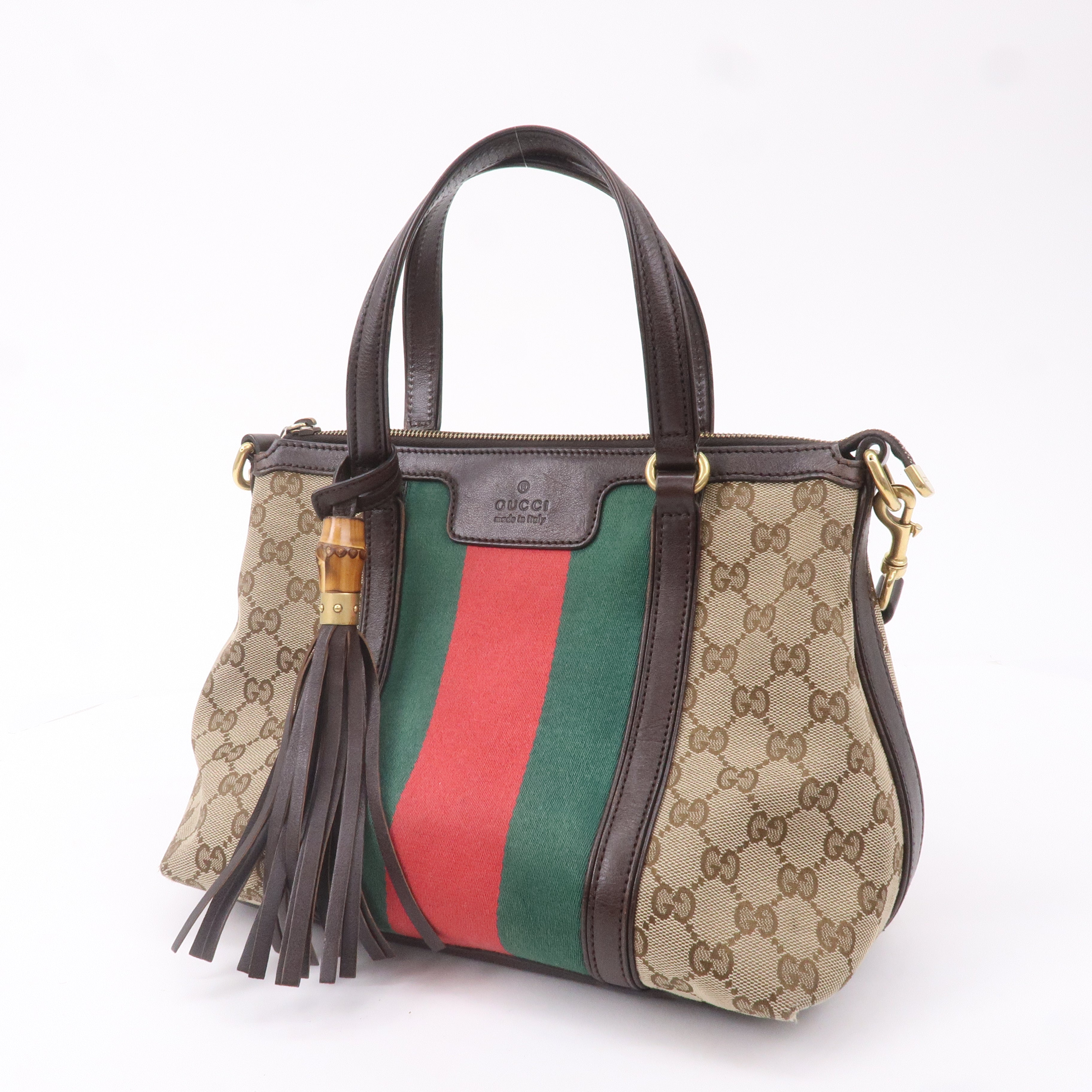 Gucci bag full online of money