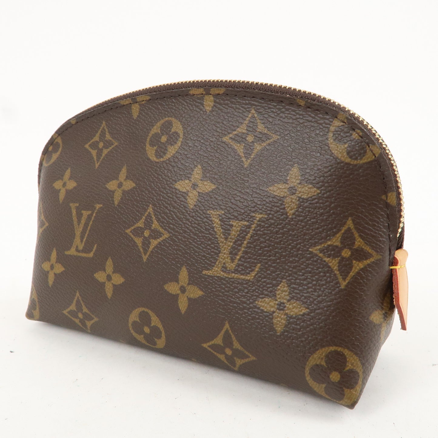 Louis Vuitton Monogram Pochette Cosmetic Pouch Brown M47515