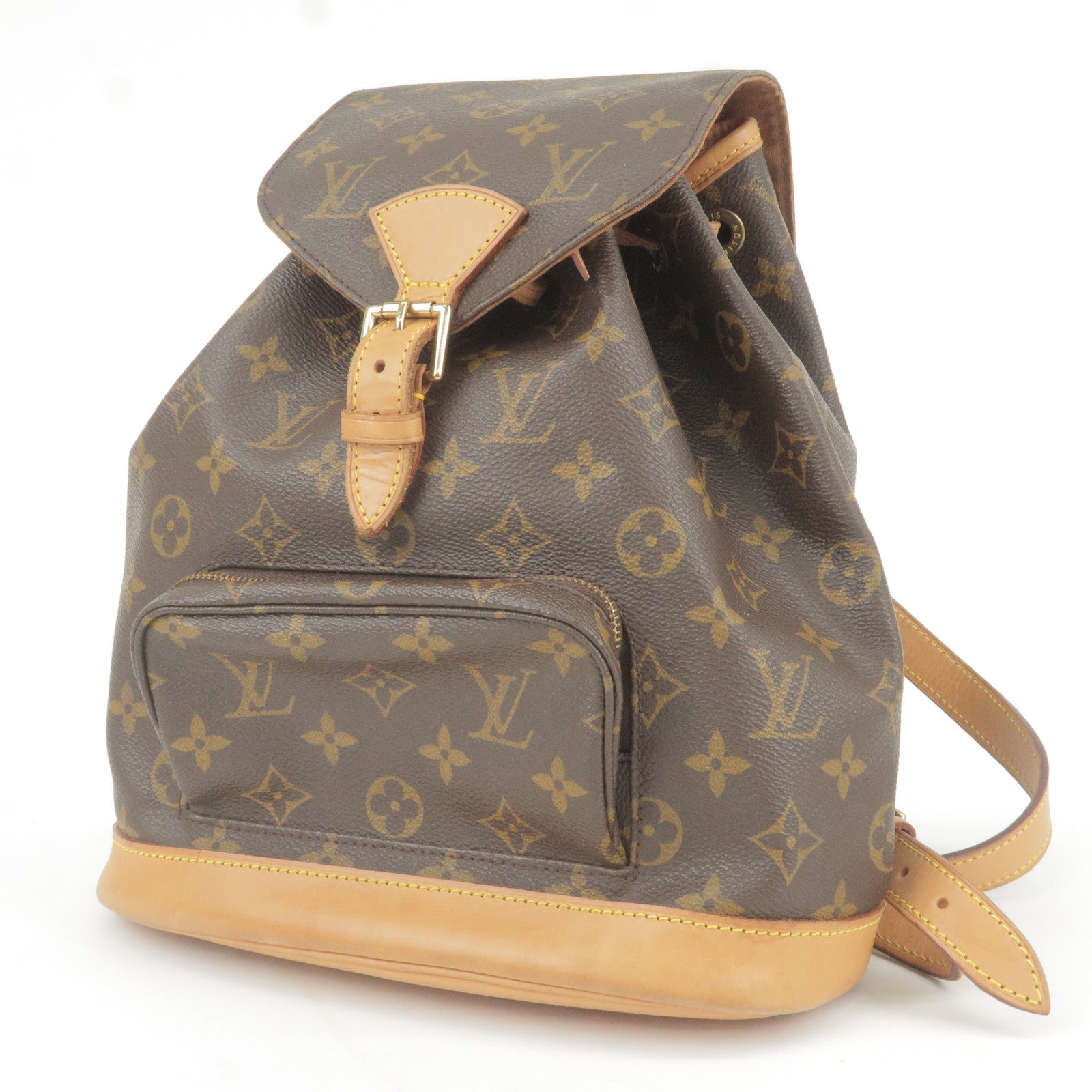 Louis Vuitton, Bags, Louis Vuitton Montsouris Backpack Nm Monogram Canvas  Bb Brown
