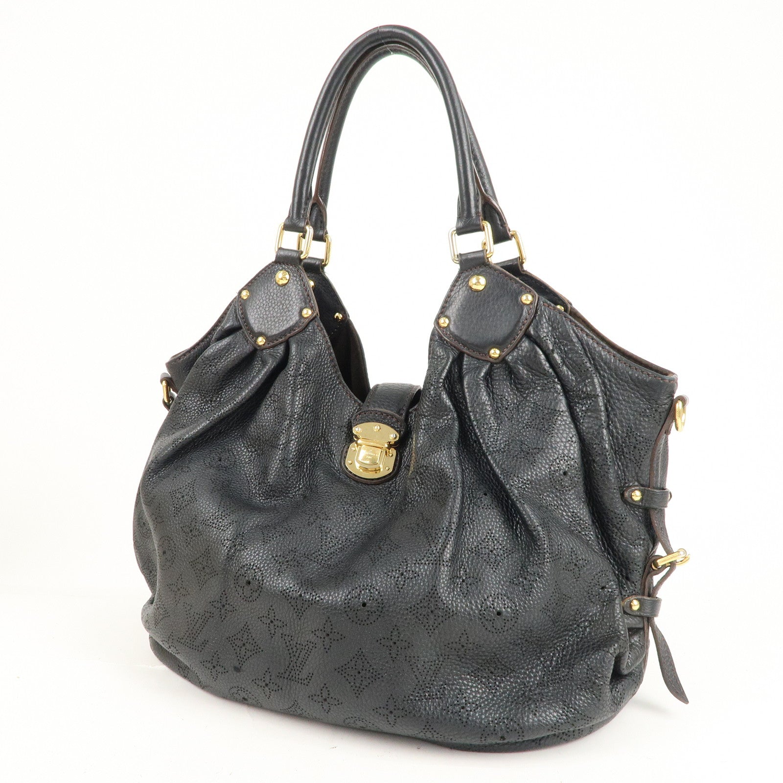 Mahina - Vuitton - Noir - Bag - Monogram - Louis - shopping bag