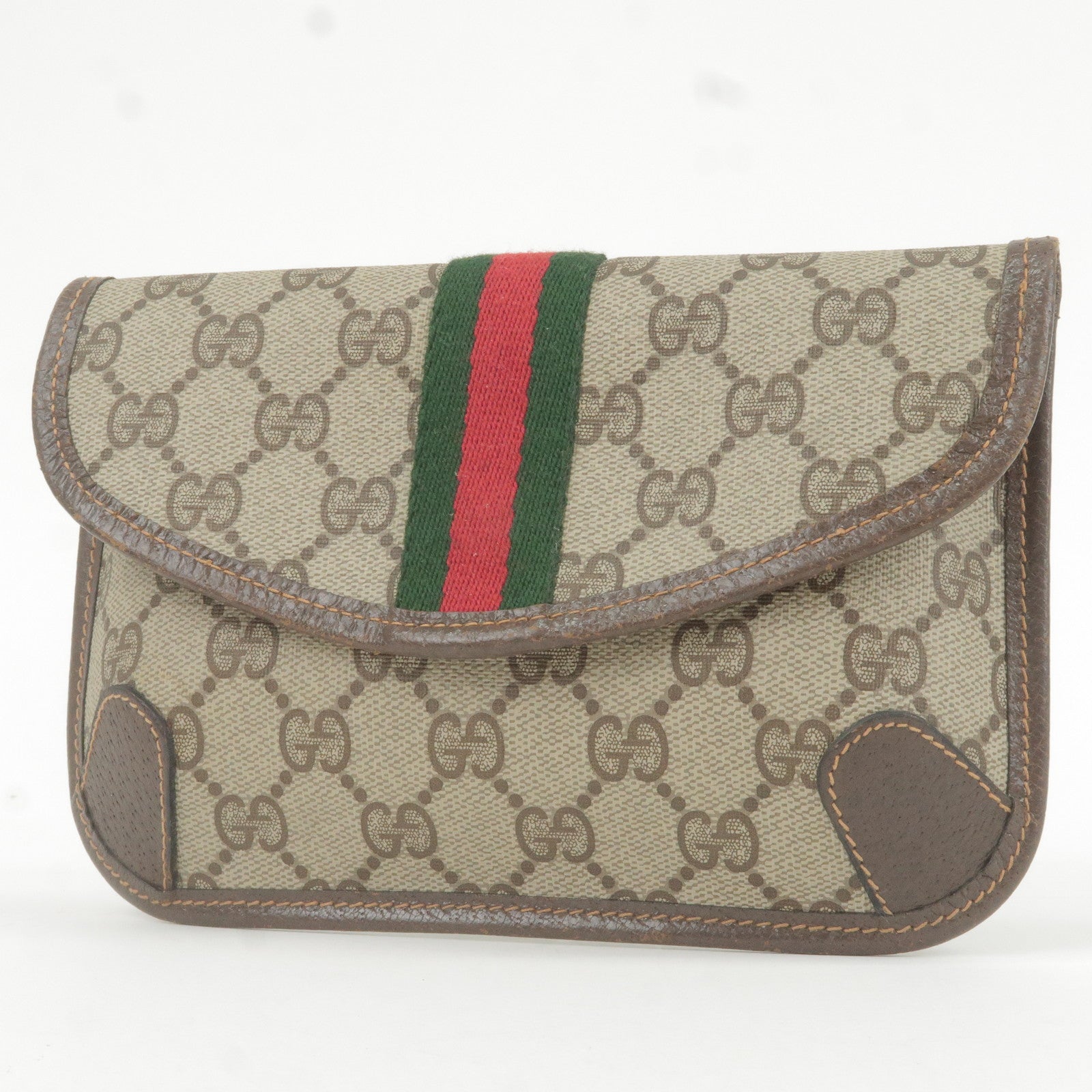 GUCCI-Sherry-GG-Plus-Leather-Clutch-Bag-Pouch-Beige-89.01.021 