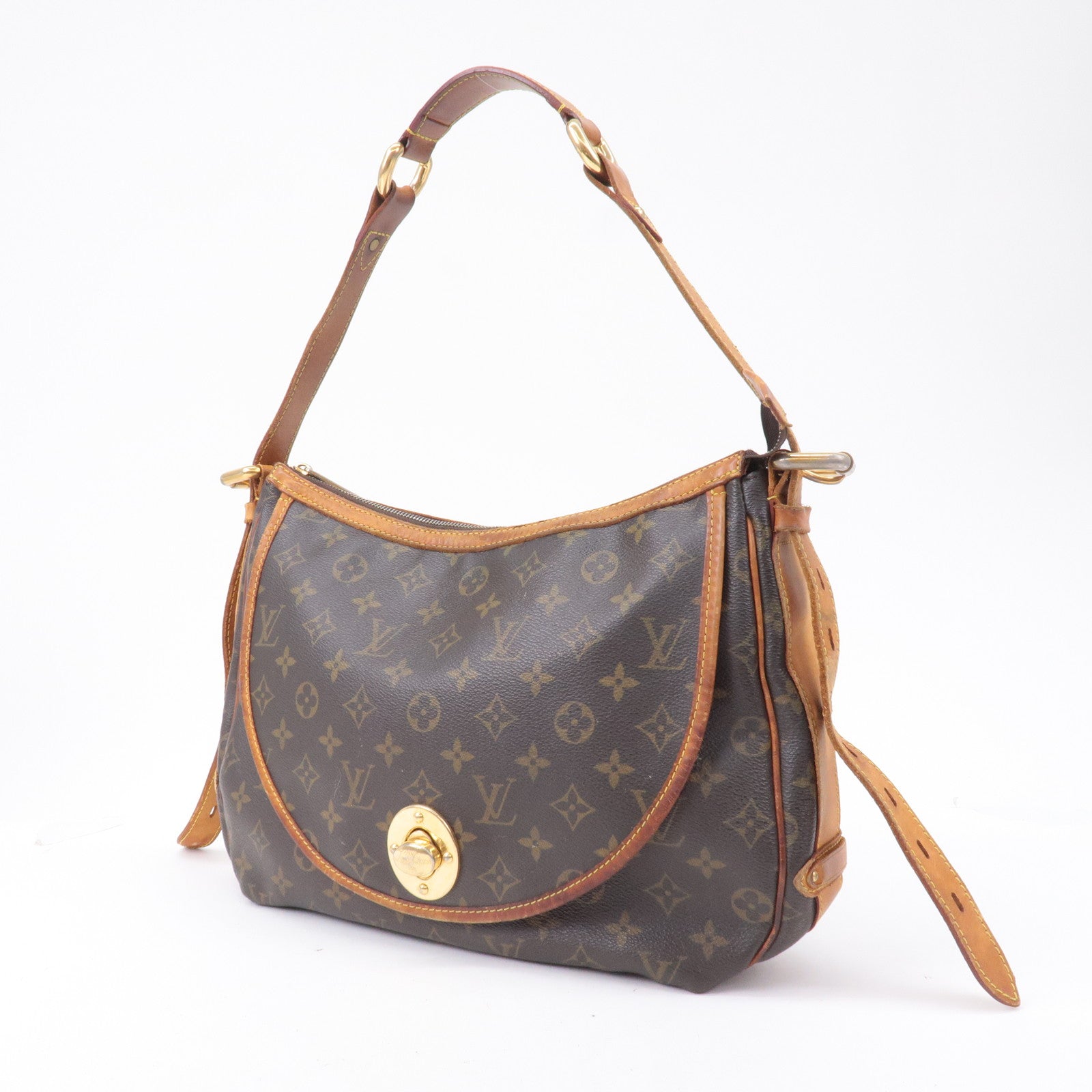 Louis Vuitton Monagram Tulum MM Bag Handbag 