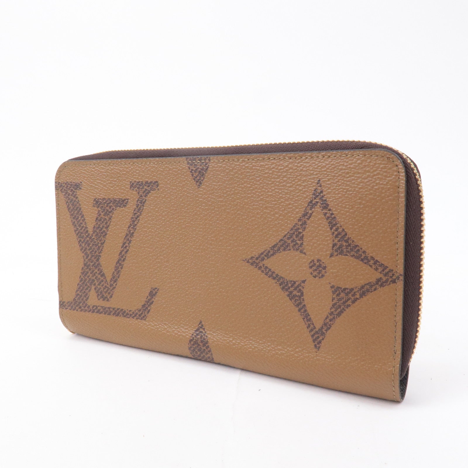 Louis Vuitton, Bags, Louis Vuitton Reverse Monogram Giant Zippy Wallet
