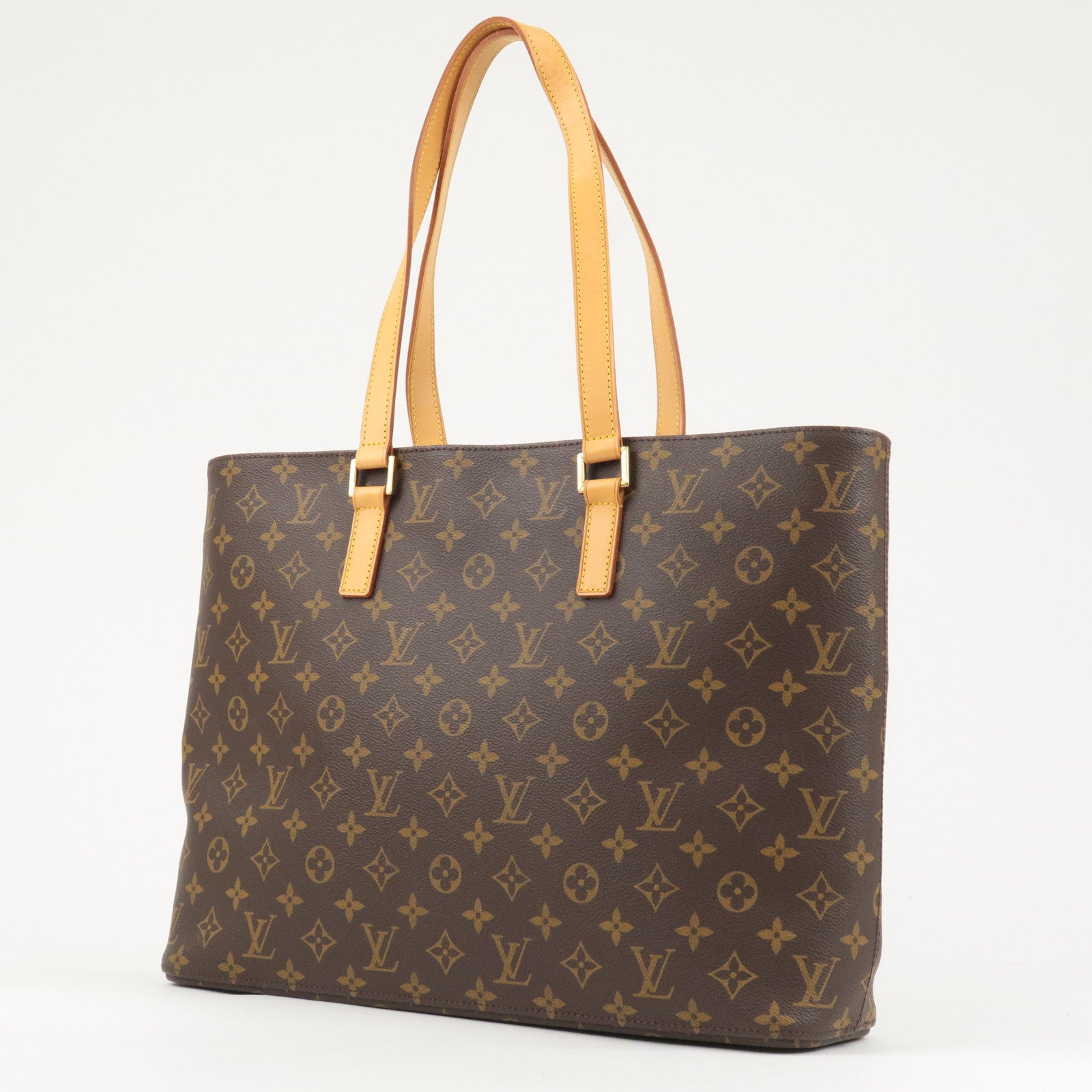 Louis Vuitton Special Order Damier Ebene Canvas Luco Tote Bag
