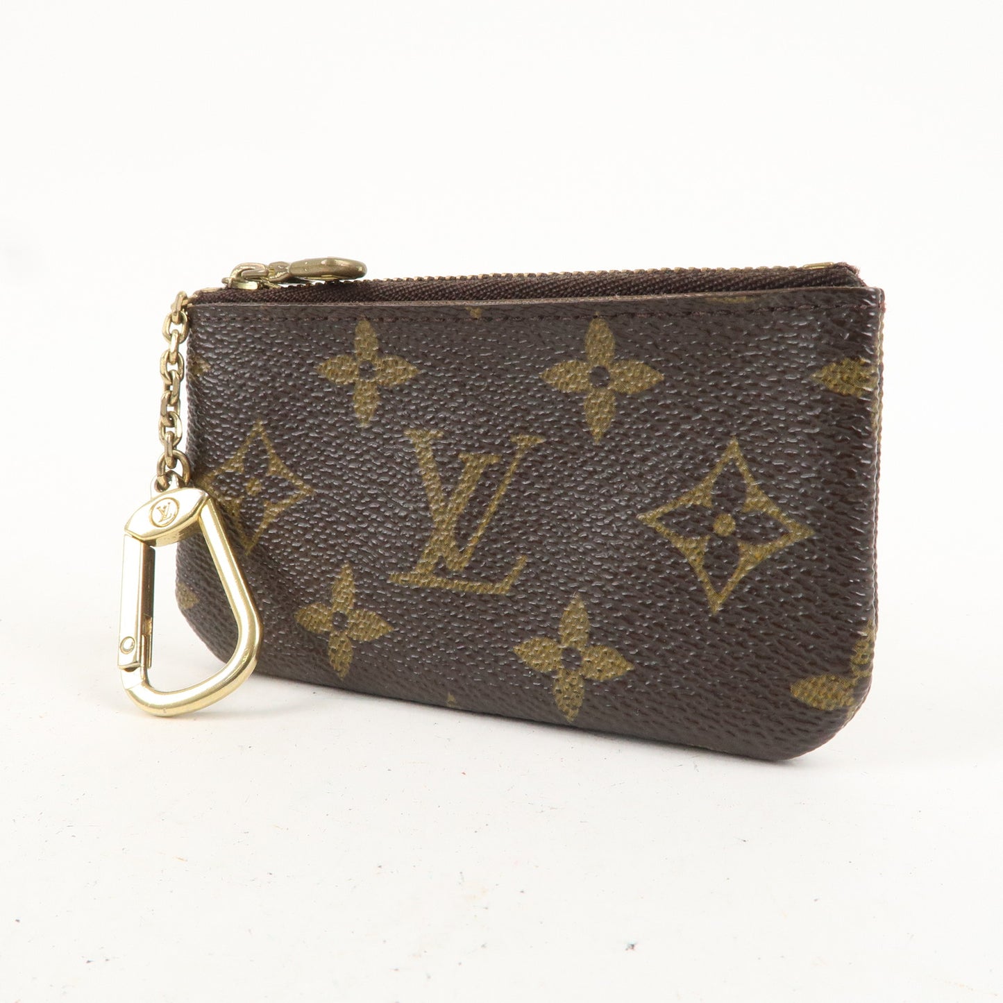 Louis Vuitton Monogram Set of 2 Pochette Cles Coin Key Case M62650