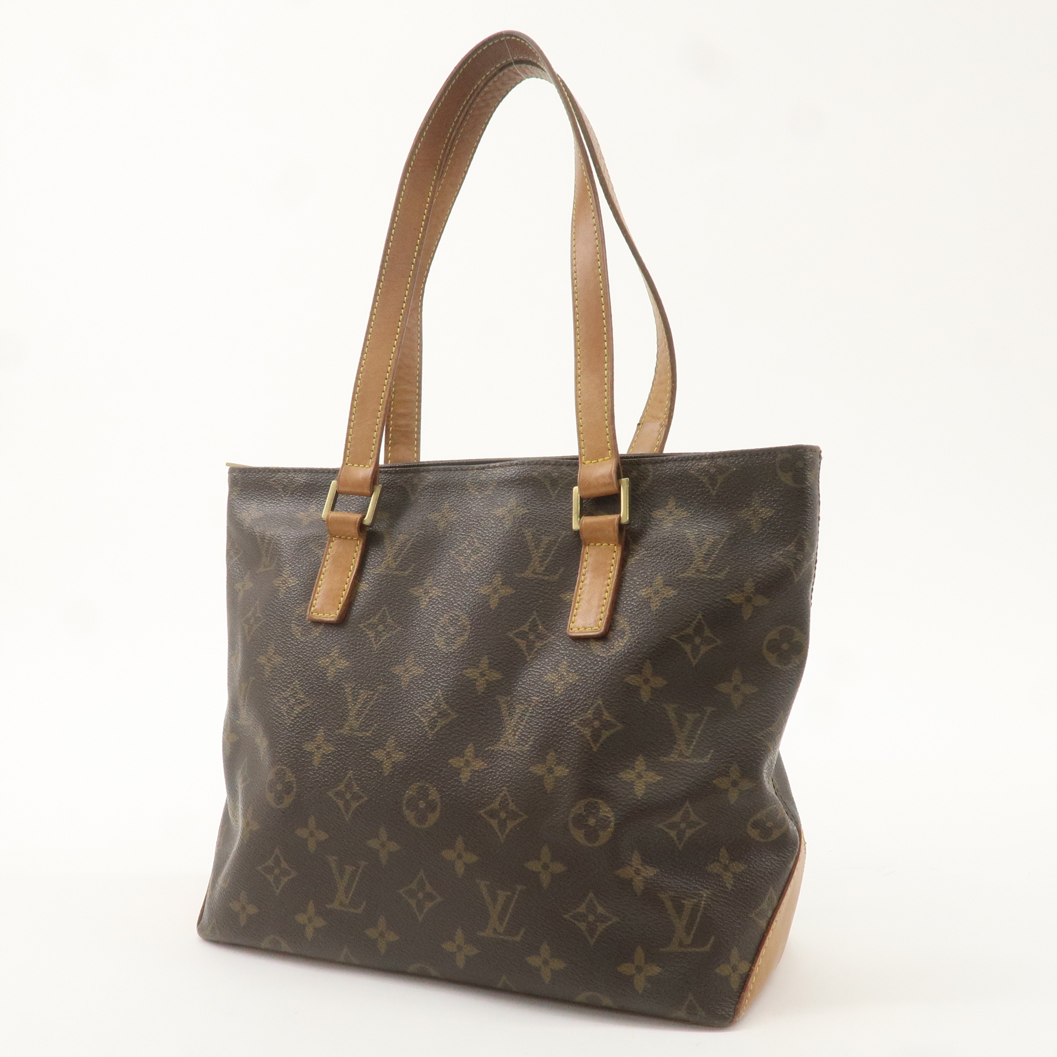 Louis Vuitton Monogram Cabas Piano Tote Bag Hand Bag M51148