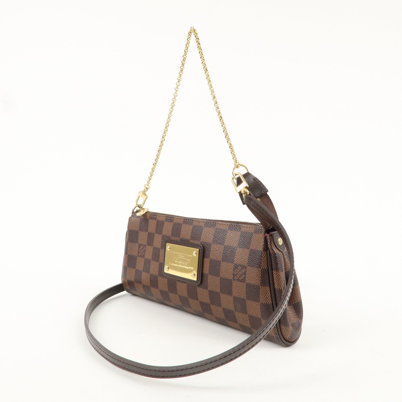 Louis Vuitton Damier Eva 2Way Hand Bag Shoulder Bag N55213