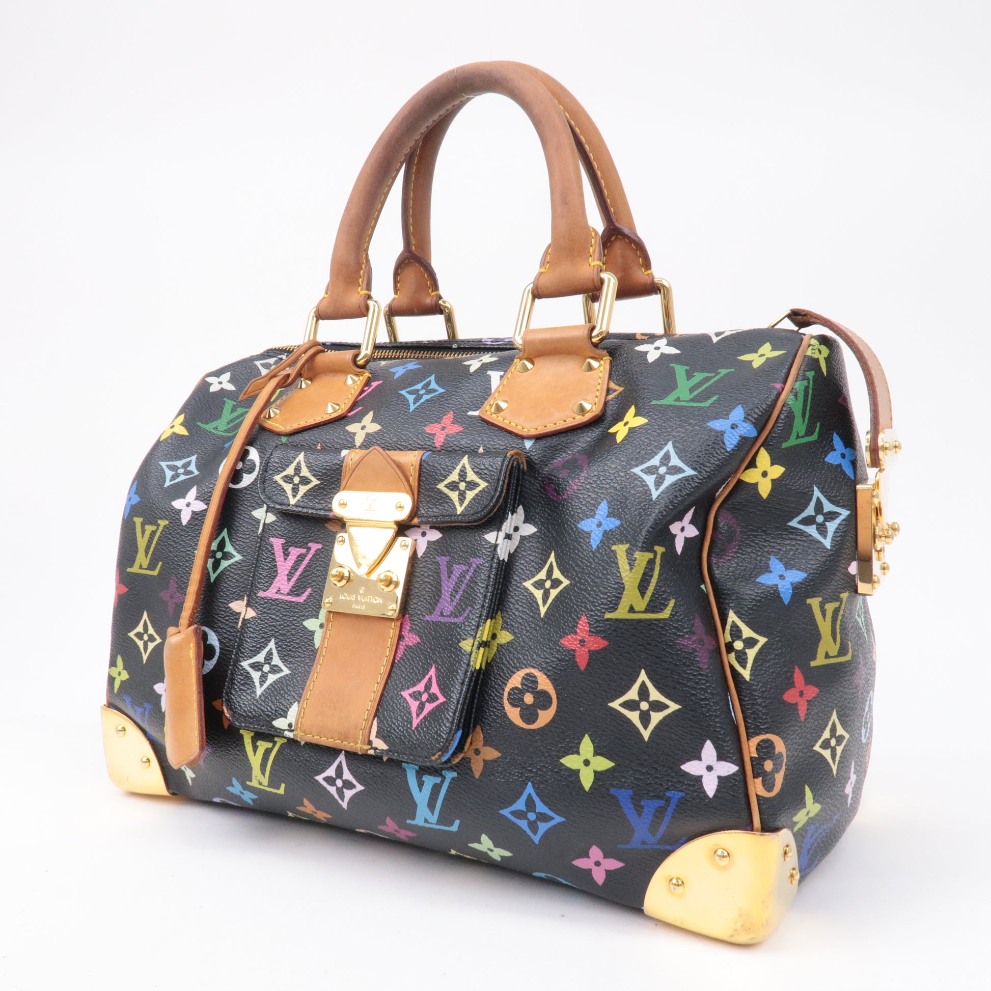 After 9 years I got my Louis Vuitton Black Multicolor Speedy 30