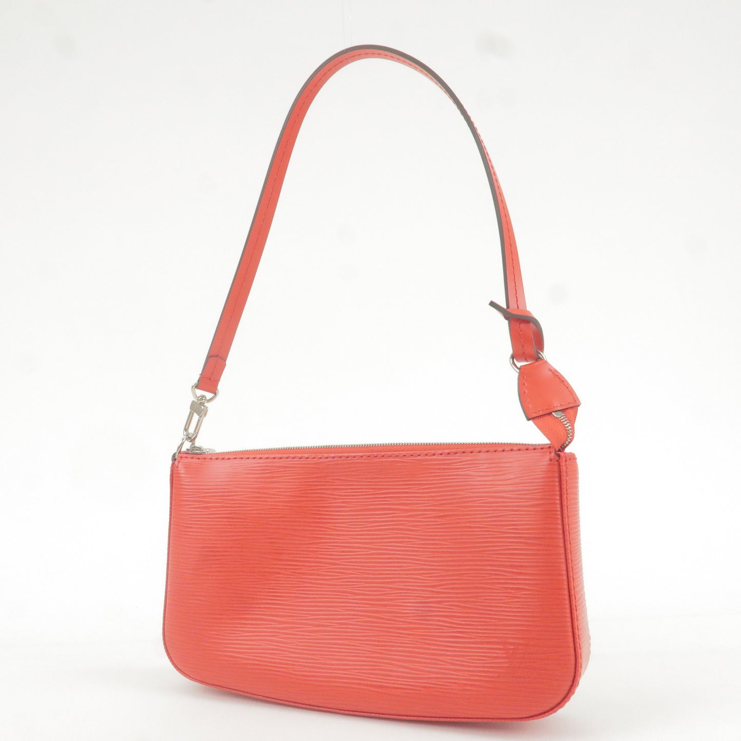 Louis Vuitton Epi Pochette Accessoires Pouch Hand Bag Red
